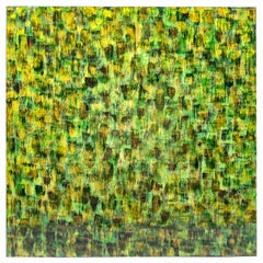 Kaleido Green Wall Panel by Giannella Ventura