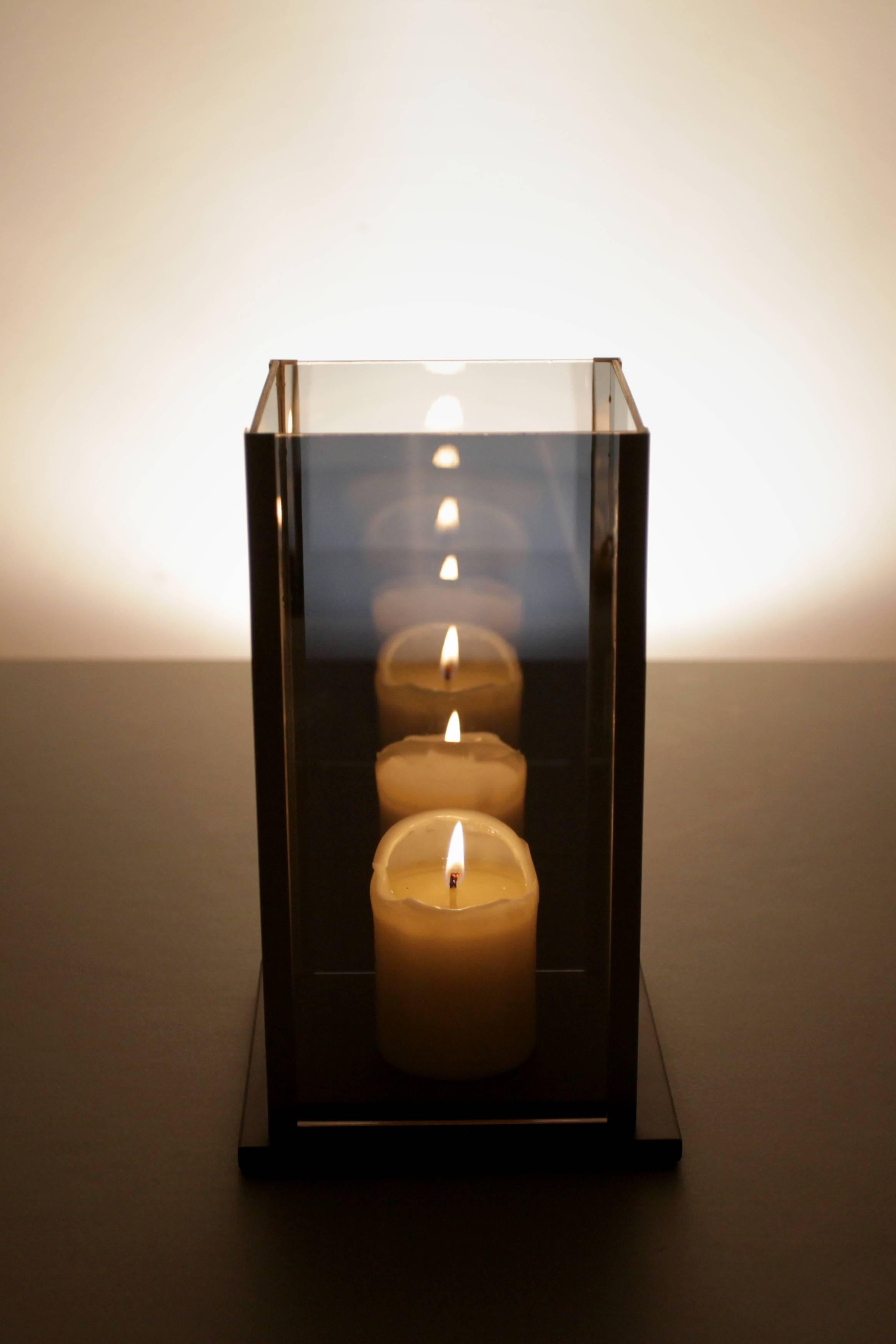 Modern Kaleido Original Three Candleholders Set by Arturo Erbsman For Sale