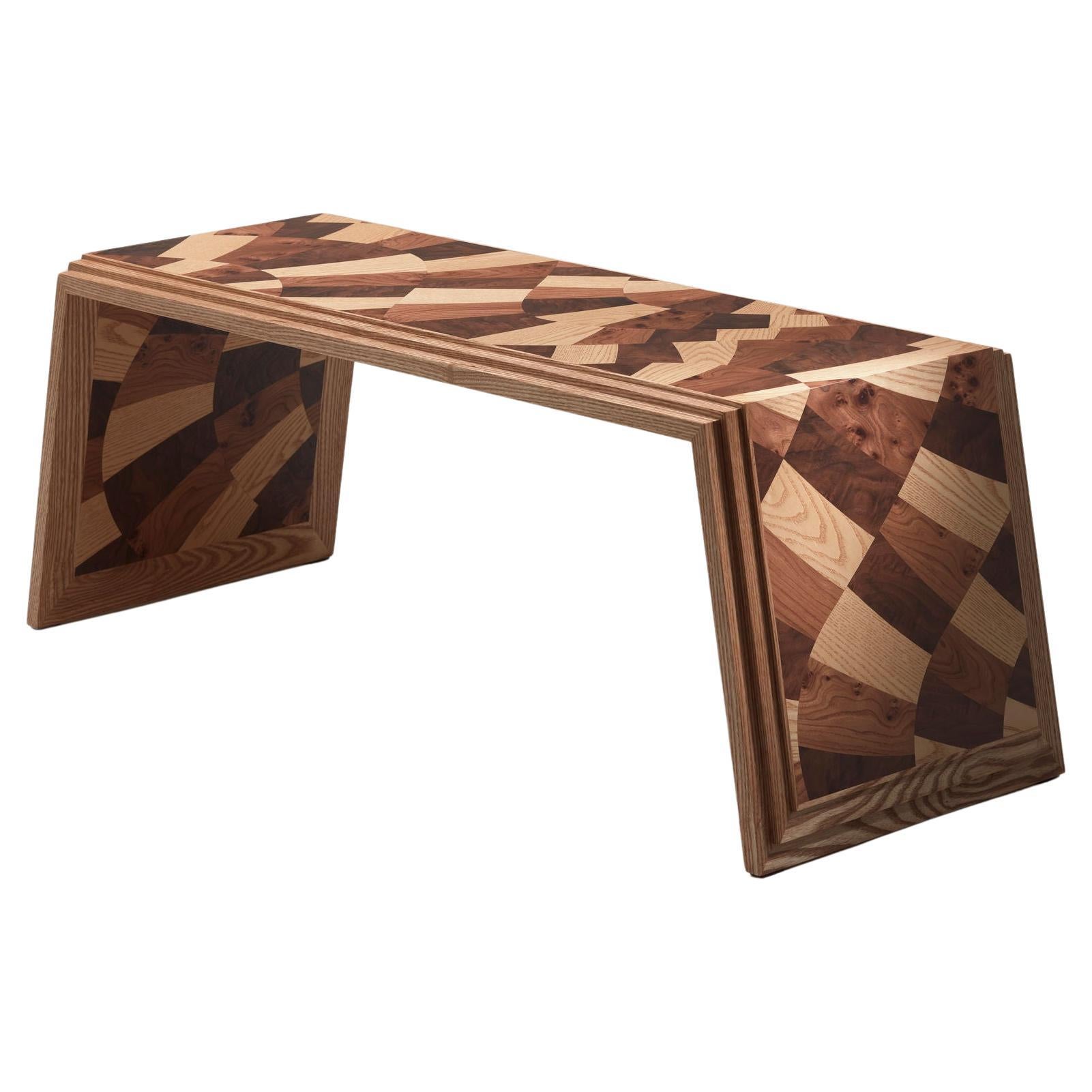 Kaleidoscope Bench (brown) For Sale