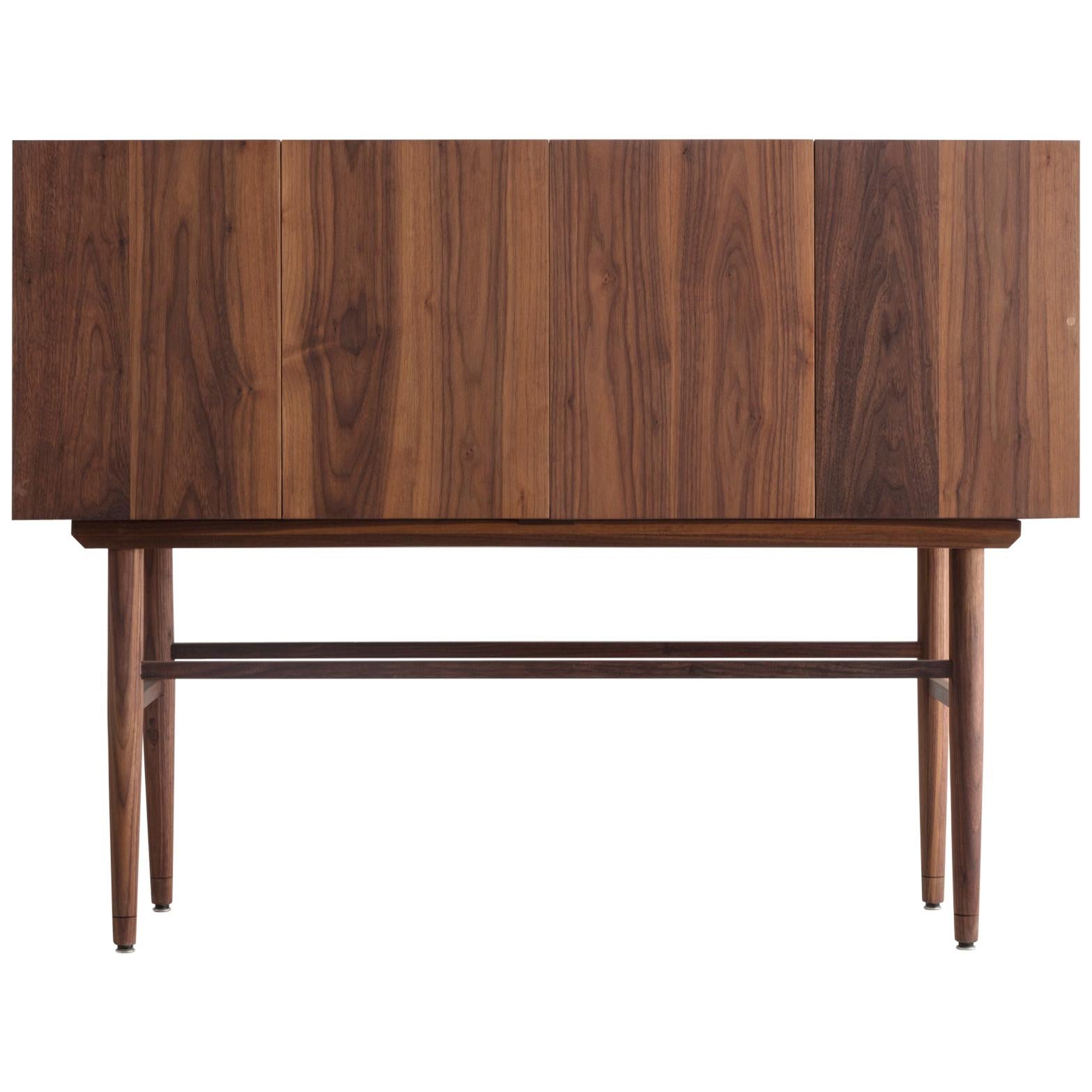 Kaleidoscope Cabinet in Walnut by Sebastian ErraZuriz For Sale