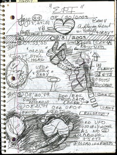"EPI", UFO Notebook, Pacific Palisades, CA, August 30