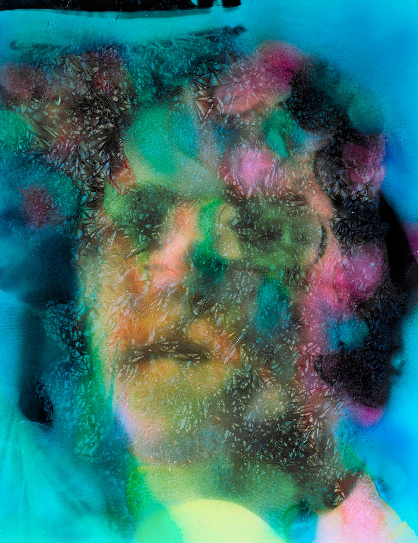 Pastellfarbenes Gesicht, Palm Springs, CA – Photograph von Kali