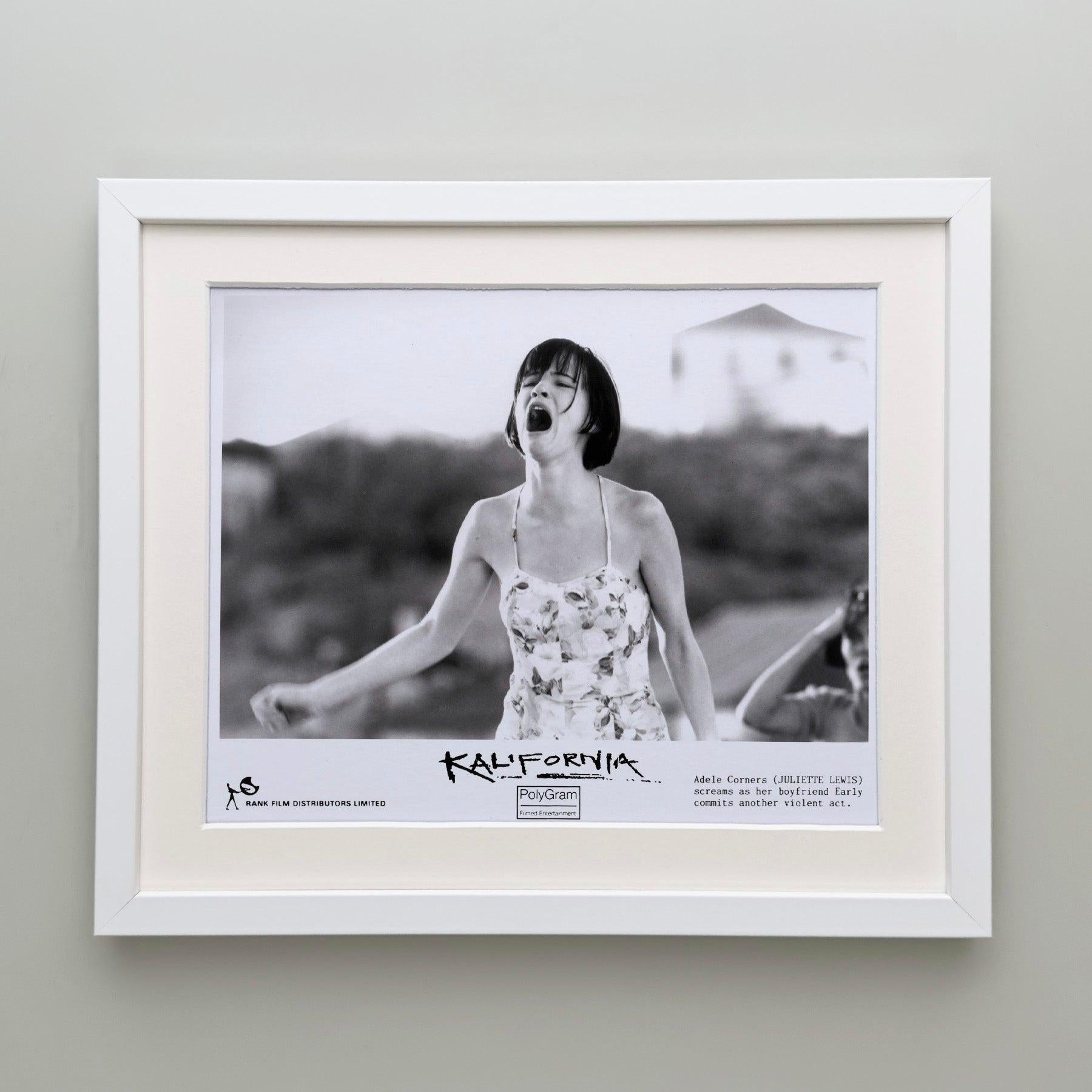 Kalifornia 1993 Publicity Film Movie Press Still Framed Excellent état - En vente à Bath, Somerset