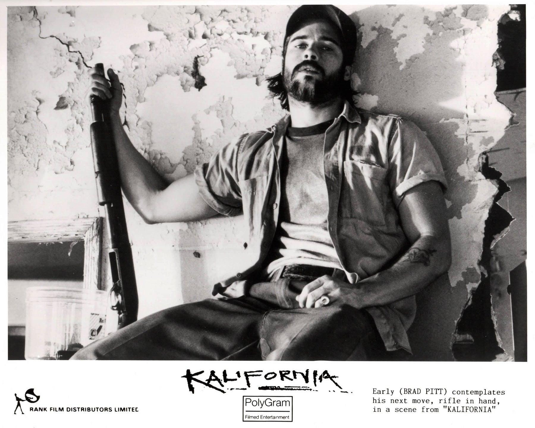 Papier Kalifornia 1993 Publicity Film Movie Press Still Framed en vente