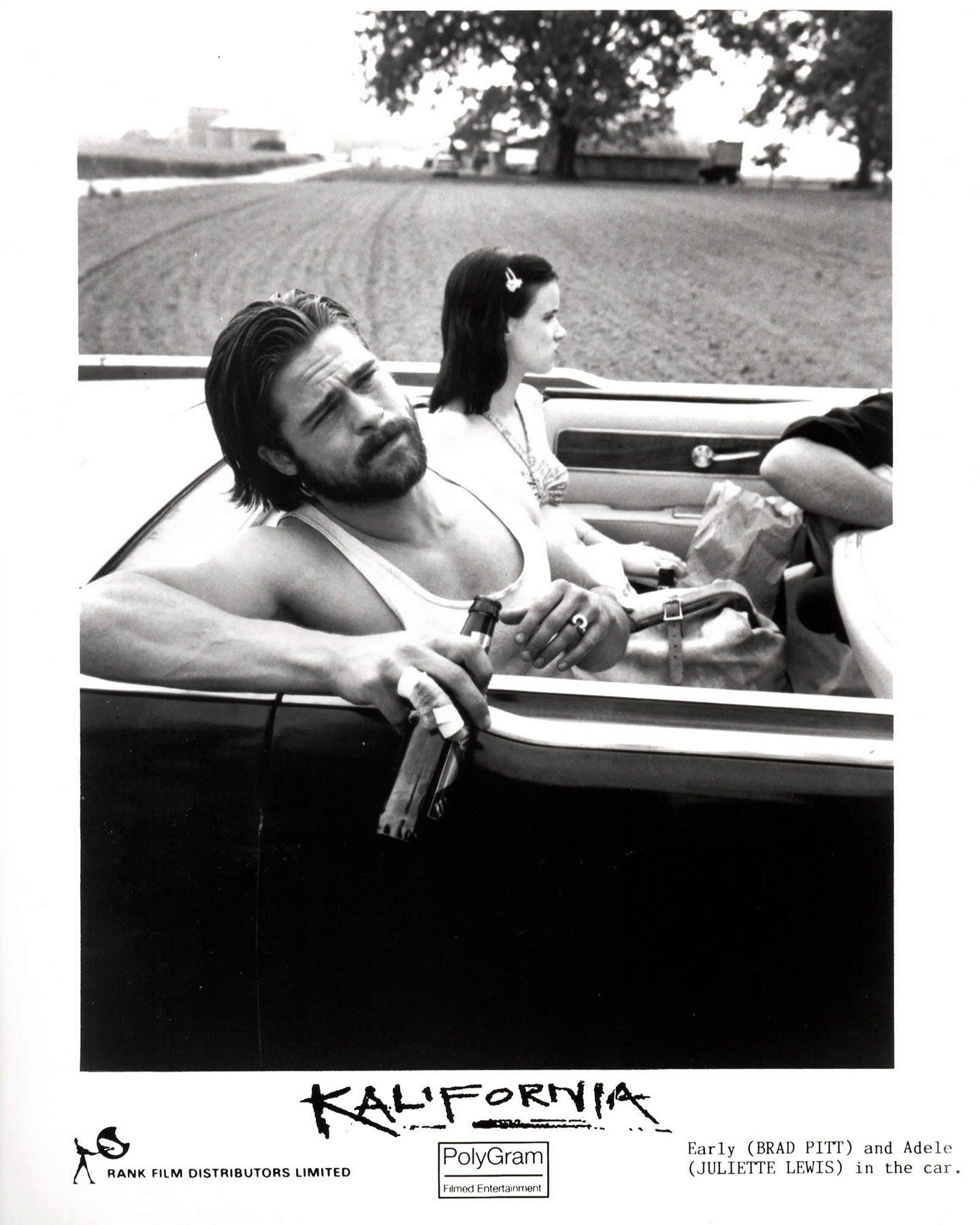 Carta Kalifornia 1993 Pubblicità Film Film Stampa Ancora incorniciato in vendita