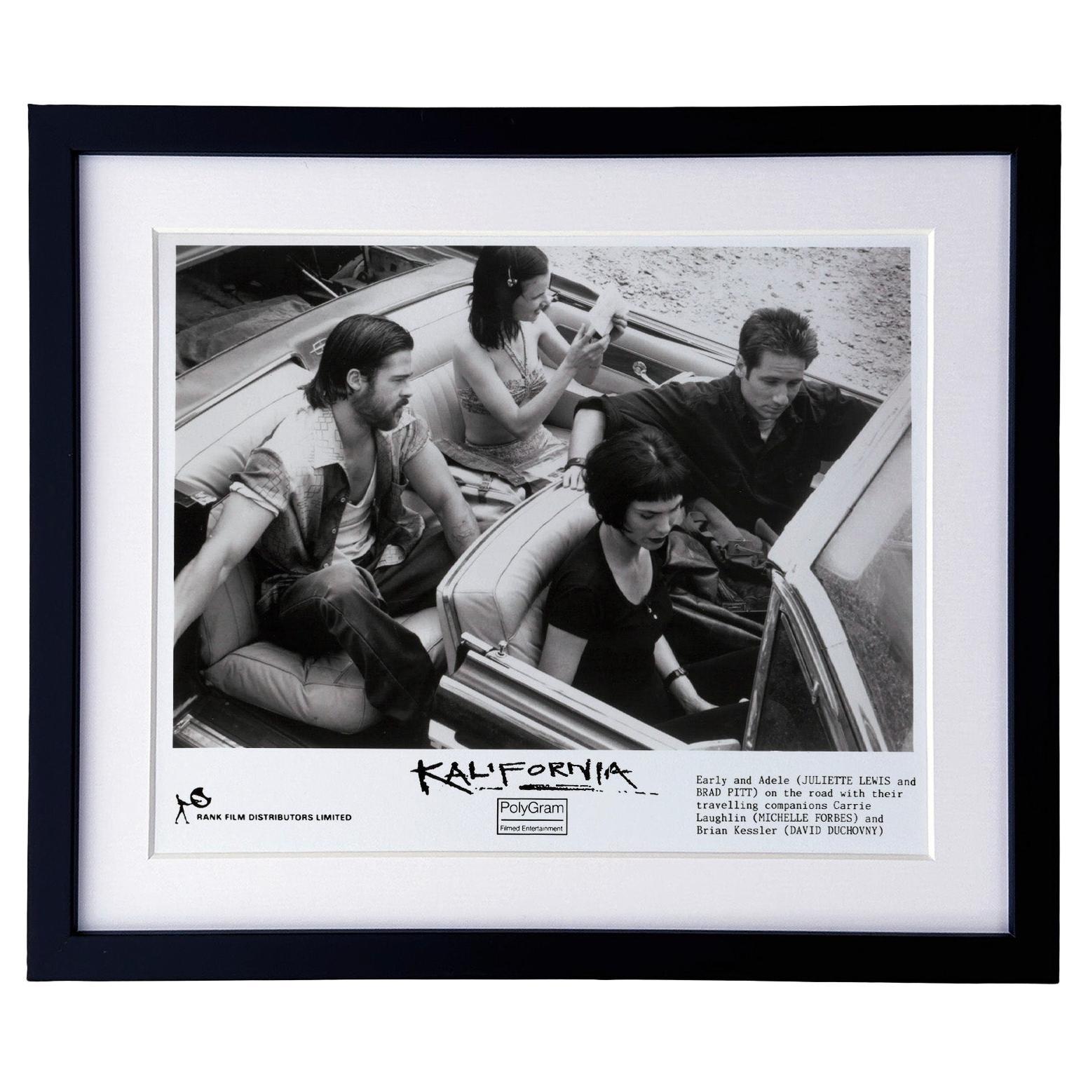 Kalifornia 1993 Publicity Film Movie Press Still Framed