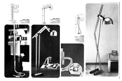 “Kalima” Floor Lamp by J. Pérez & P. Aragay for Marset, 1960s Spain