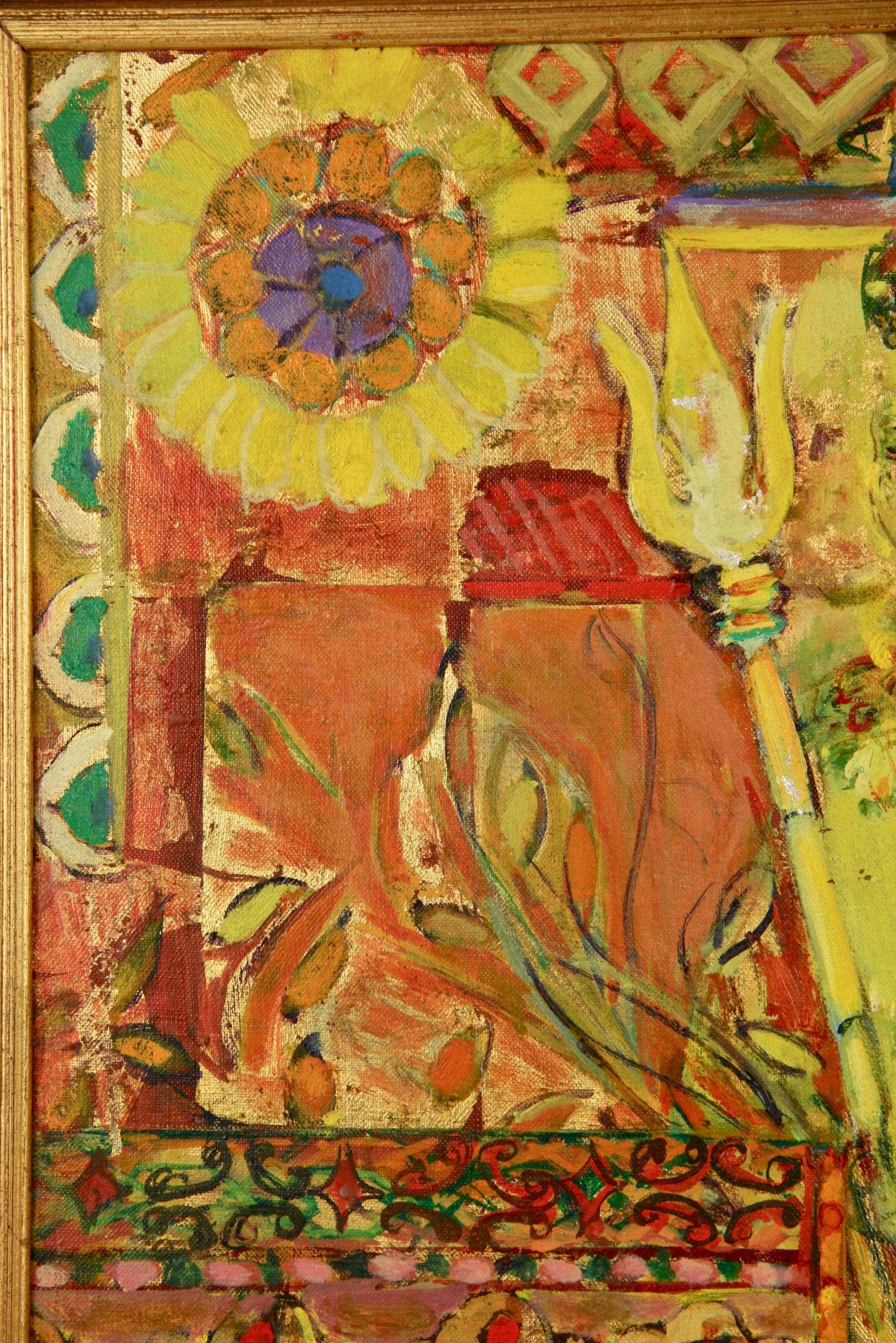 Vintage By Cubic  Figurativo Surreale  Astratto  Pittura a olio - Abstract Painting Marrone di Kaliso