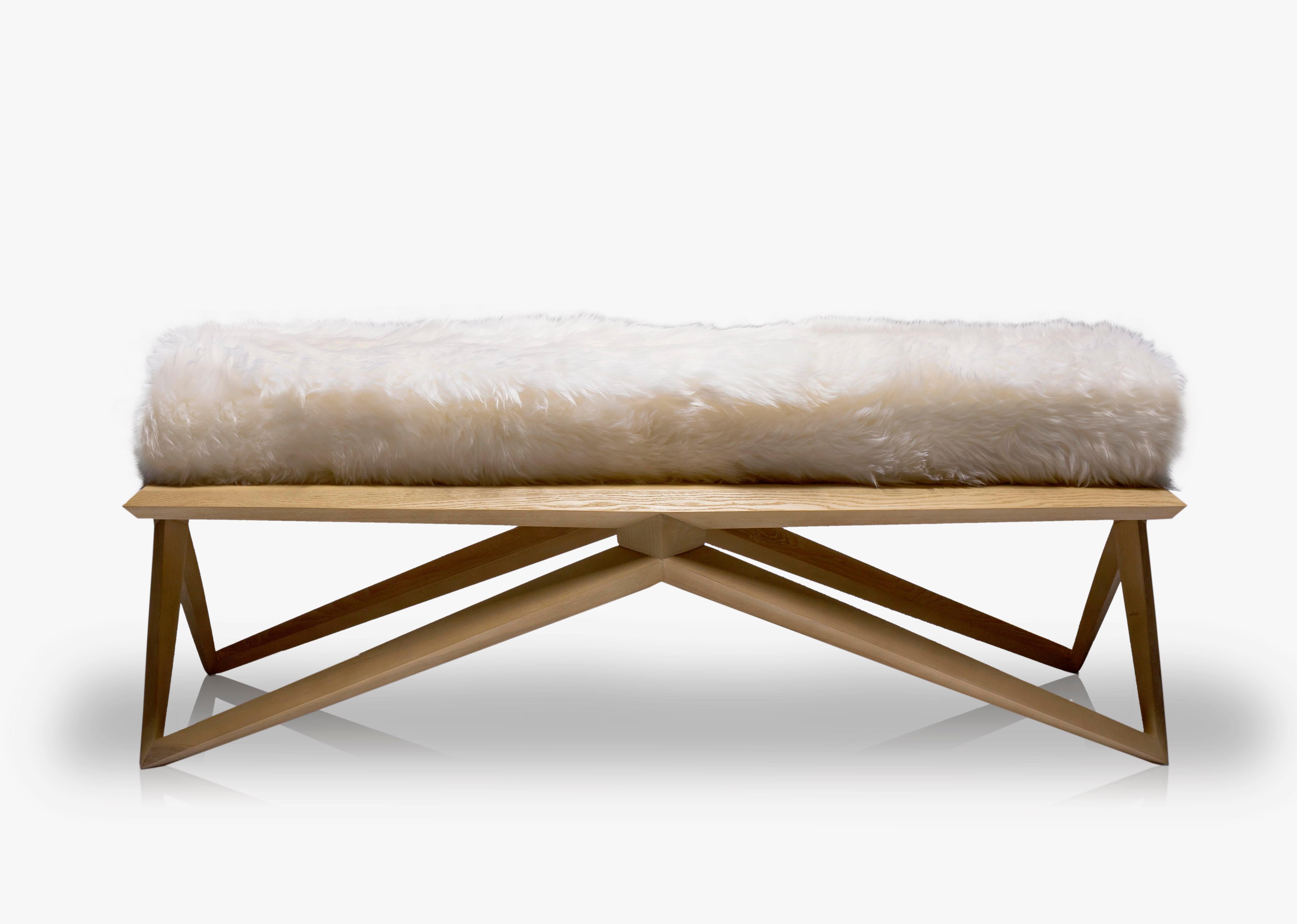 Hand-Crafted Kalix Banquette by Jean Louis Deniot for Marc de Berny For Sale