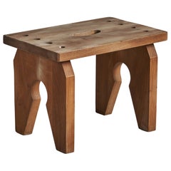 Kalle Langsjö, Stool, Pine, Sweden, 1970s