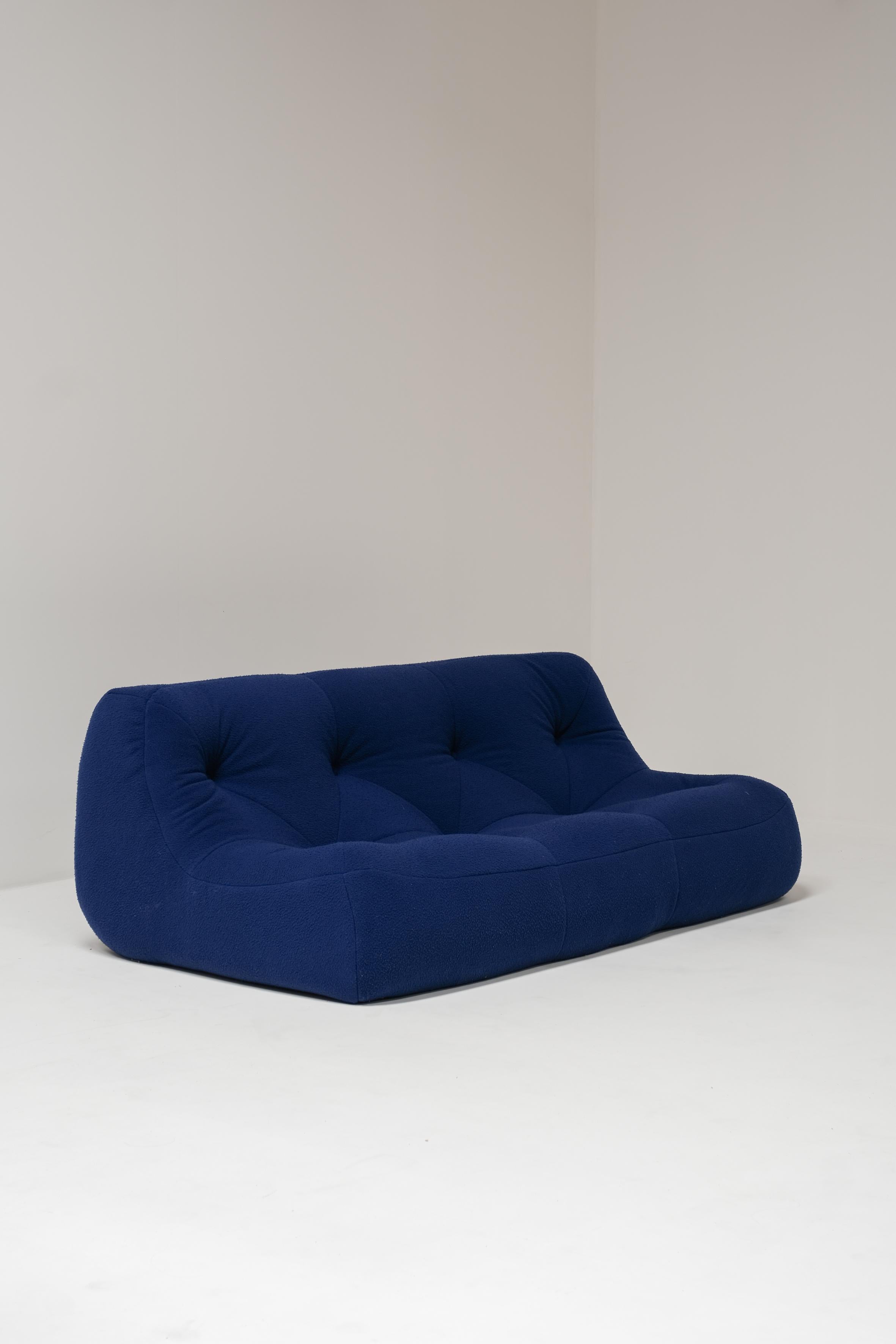 Textile Kalli 3 seater by Michel Ducaroy for Ligne Roset 70ties