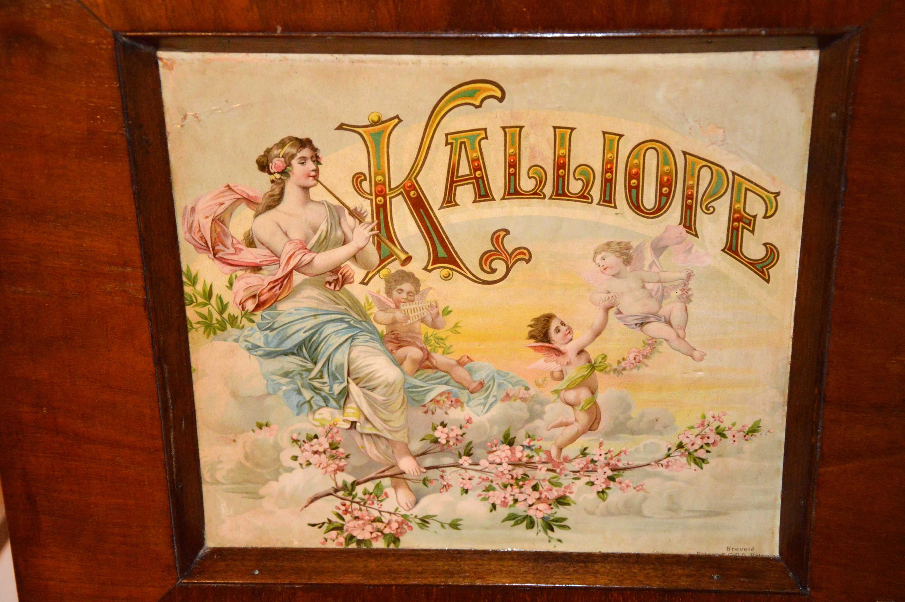 Kalliope record Machine slot Machine 10 Plates included For Sale 9