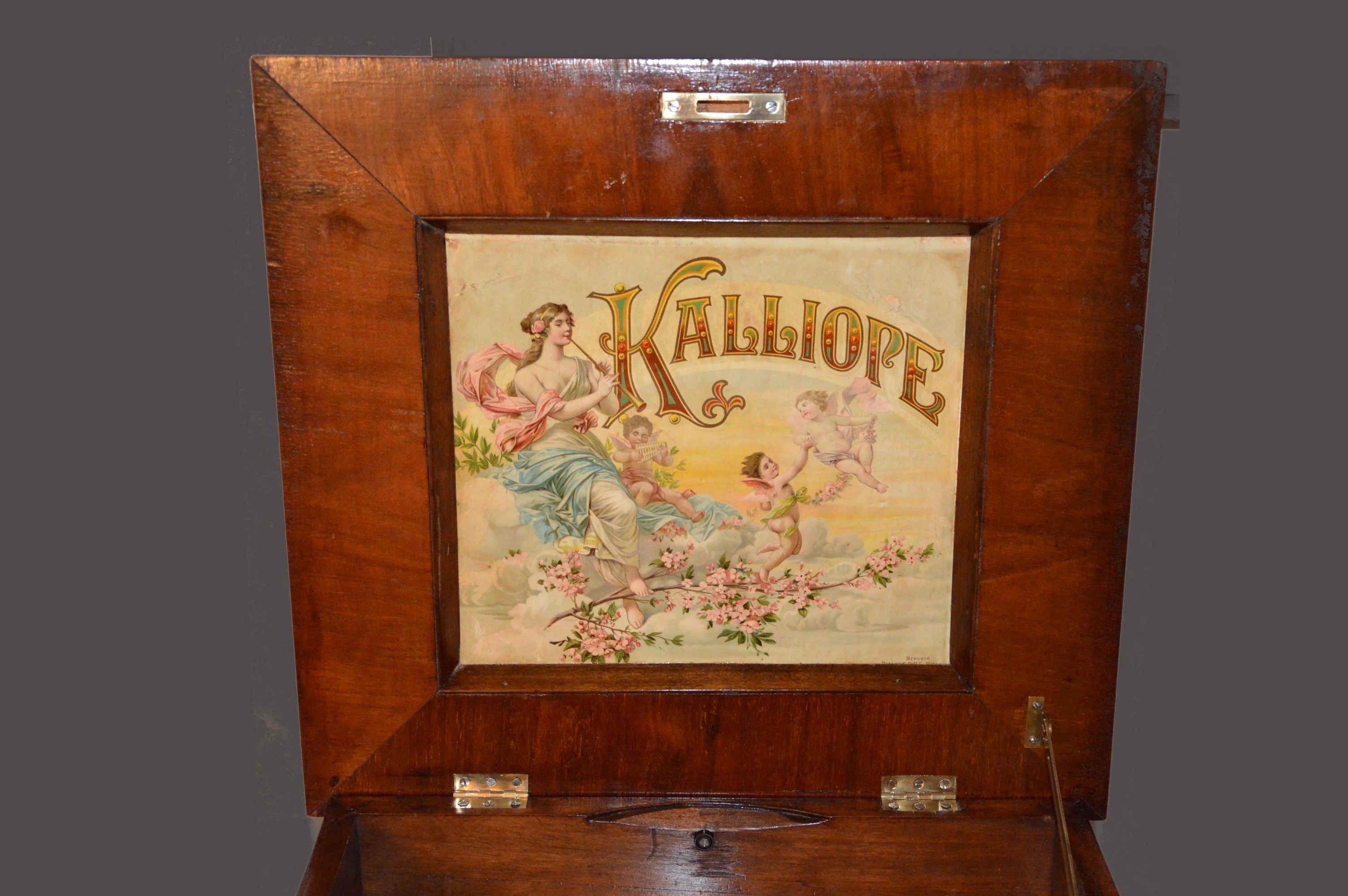 Kalliope record Machine slot Machine 10 Plates included For Sale 11