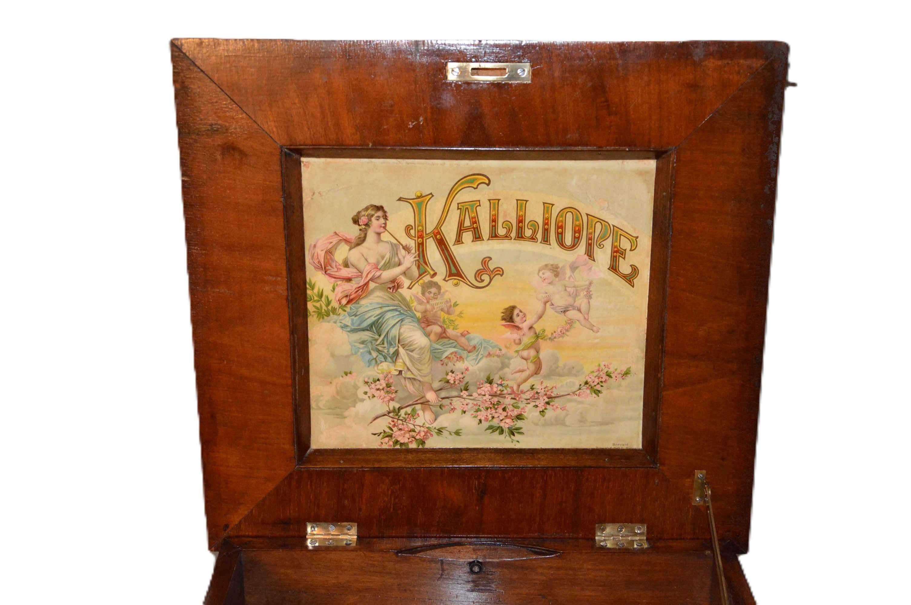Kalliope record Machine slot Machine 10 Plates included For Sale 4