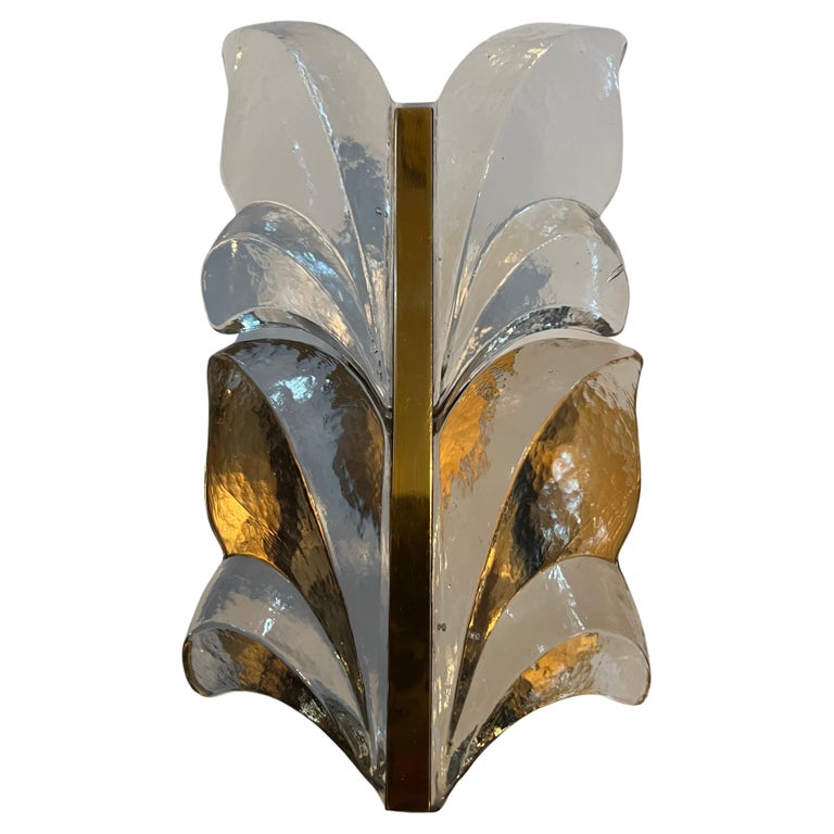 Kalmar Glass Wall Light, 1950