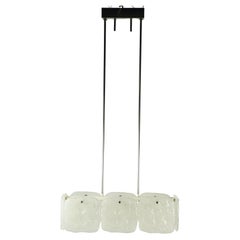 Kalmar bubble glass Chandelier, 1970, Austria