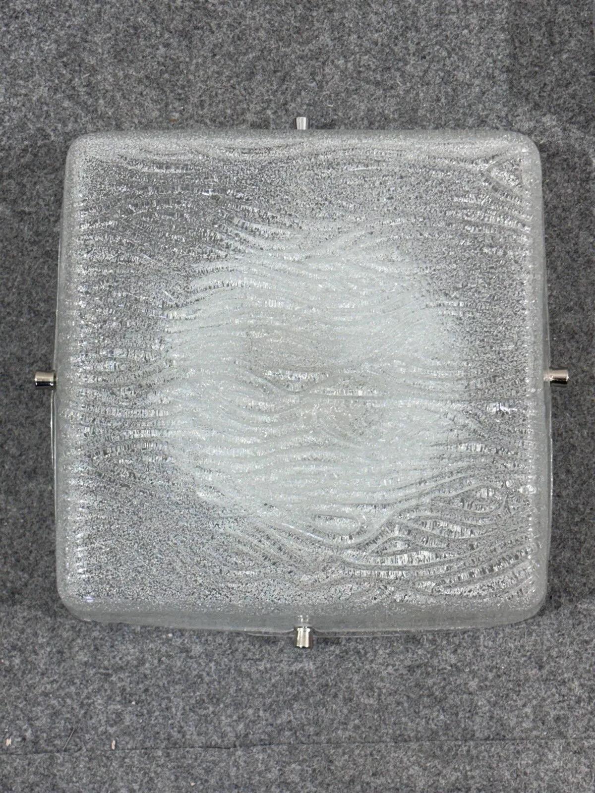 Kalmar Pareja De Apliques De Cristal Diseño Años 60 Mid-20th Century en venta
