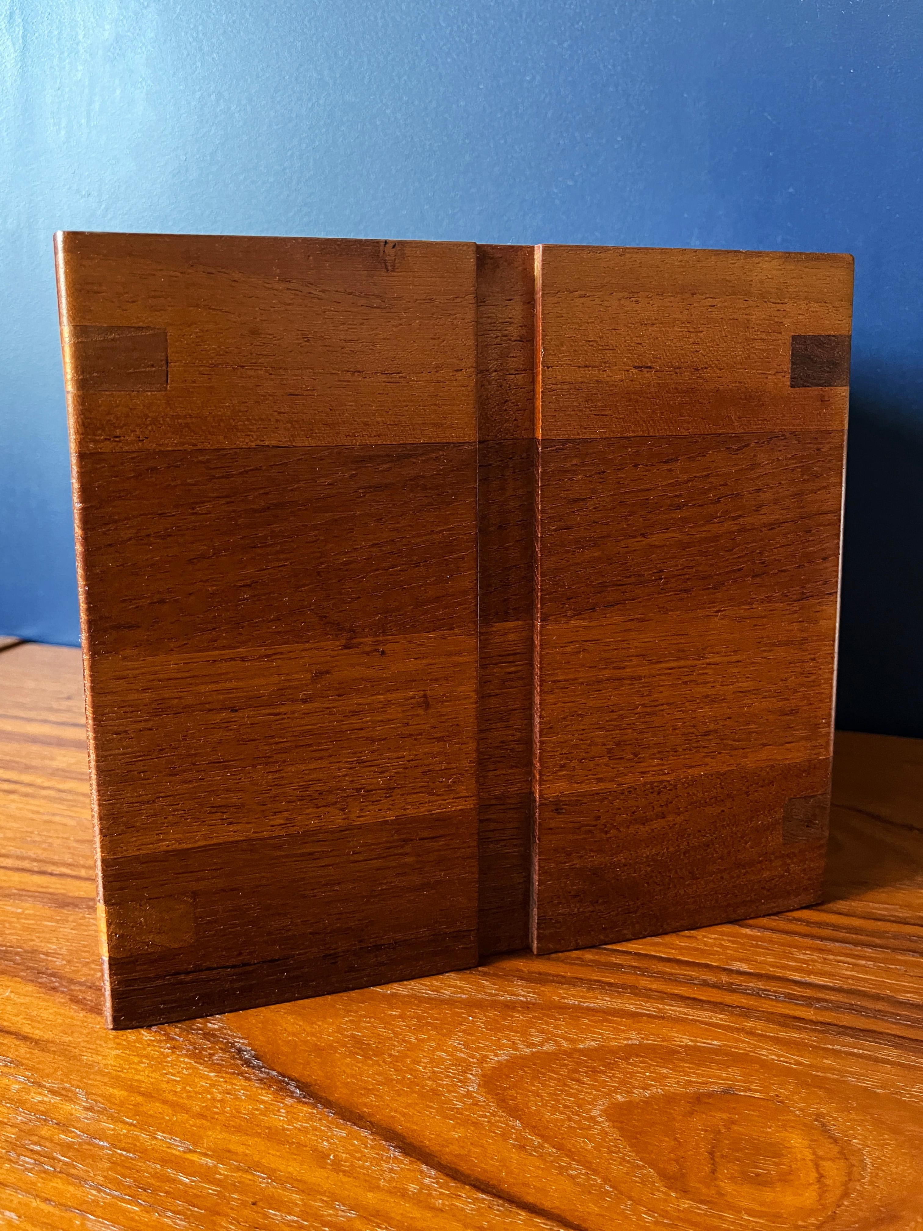 Plastica Secchiello per il ghiaccio in teak in stile moderno danese Kalmar 1970 (firmato) in vendita
