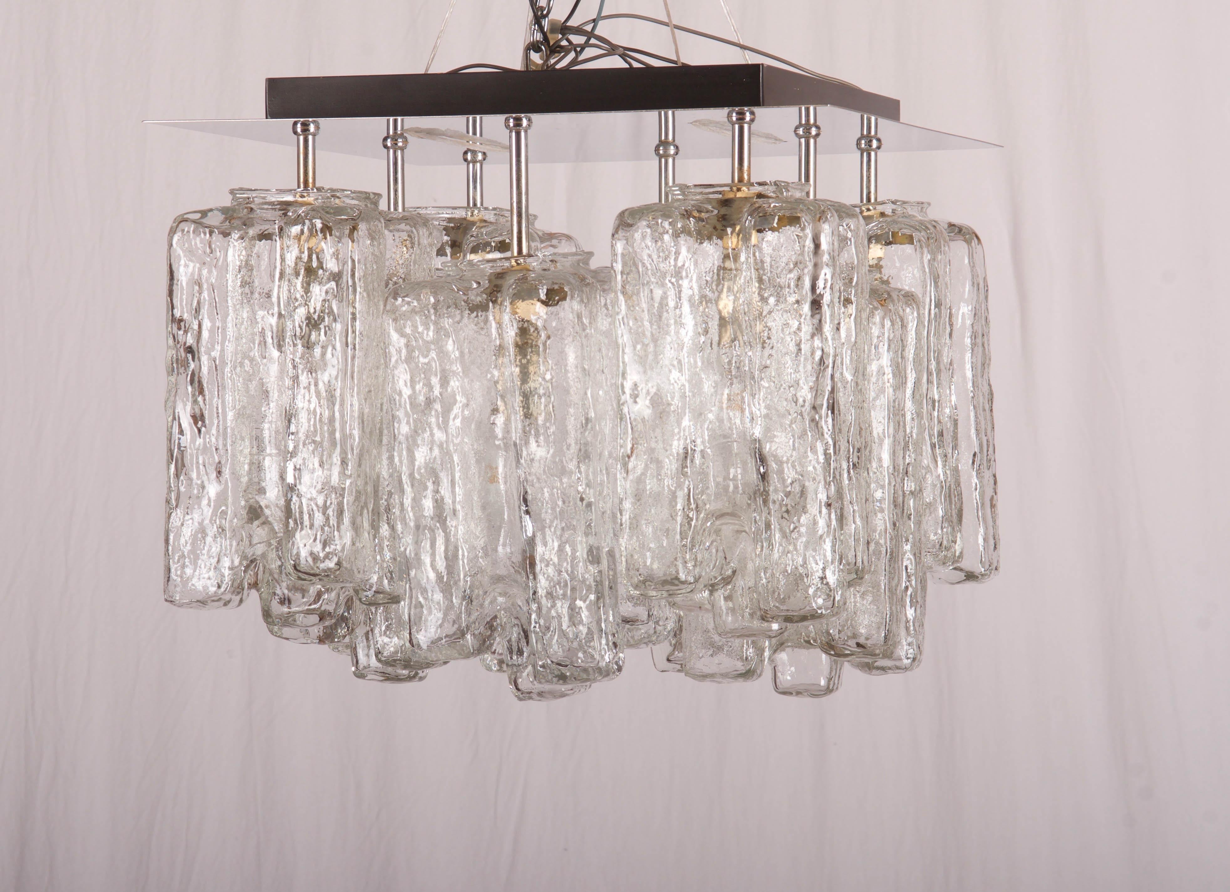 Mid-Century Modern Kalmar Granada Lustre encastré en vente
