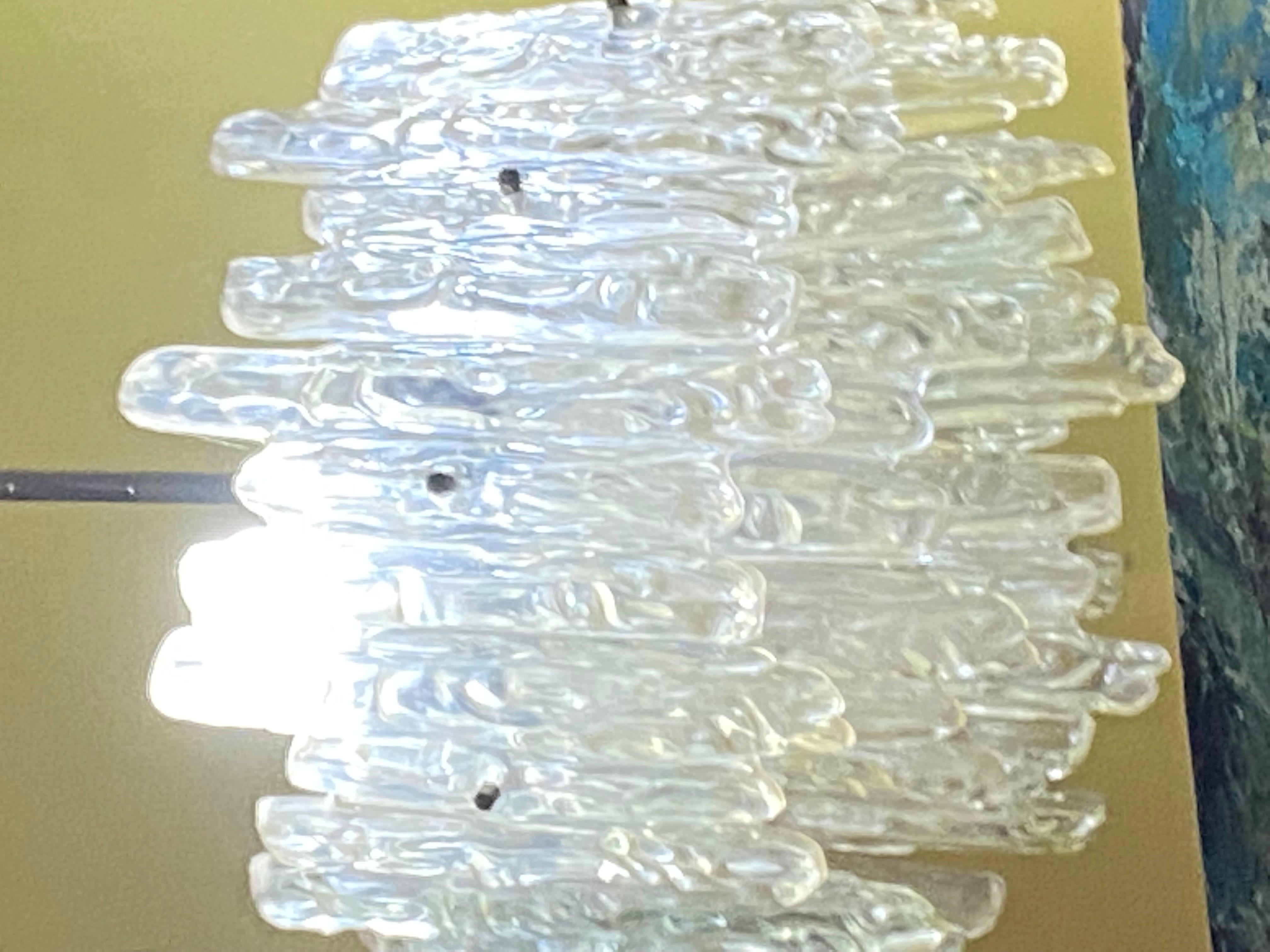 Kalmar Lighting Chandelier Chrome Structure, Austria, 1970 In Good Condition In La xara, VC