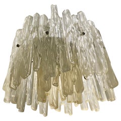 Kalmar Lighting Chandelier Chrome Structure, Austria, 1970