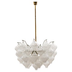 Lampadario in vetro a forma di cipolla Kalmar, anni '50
