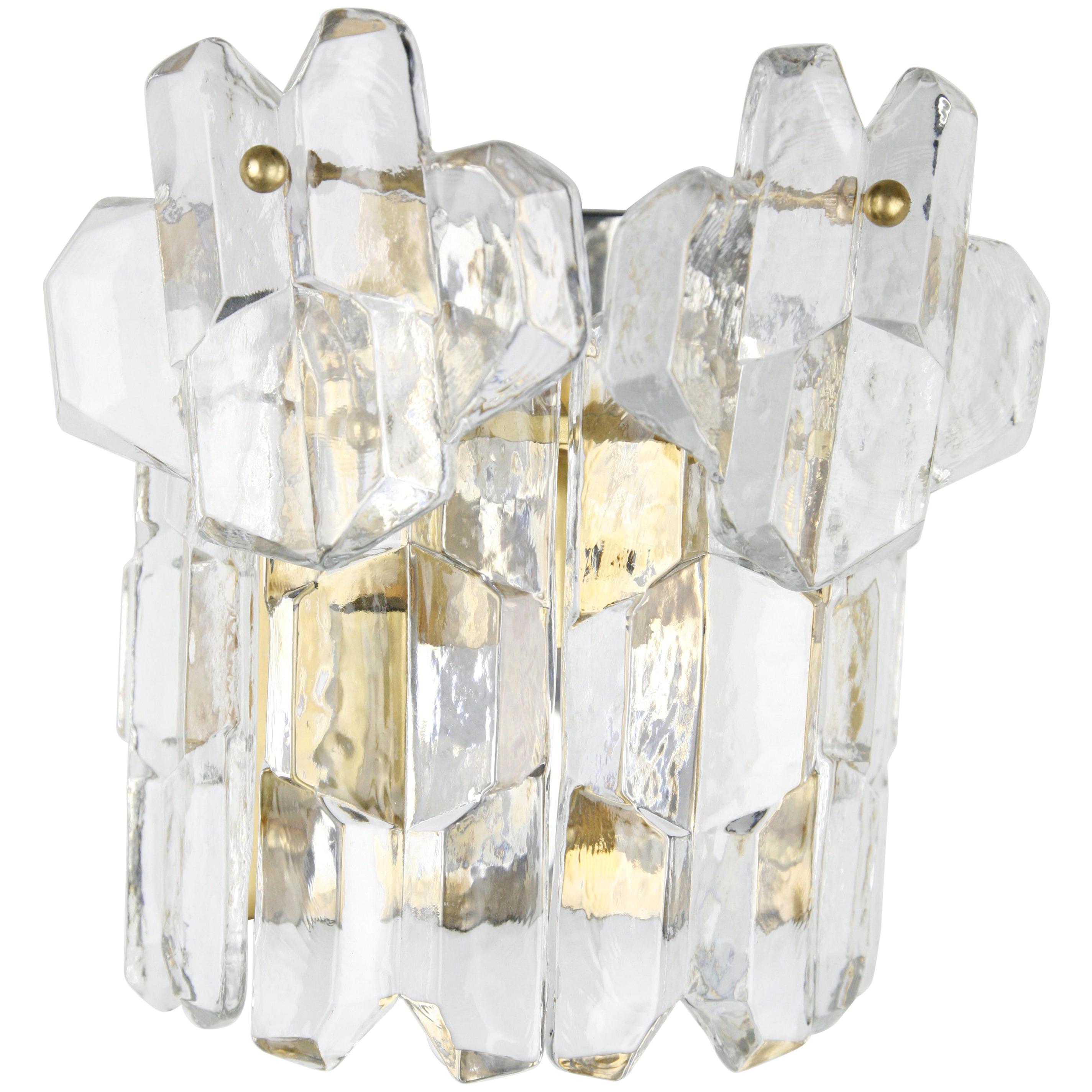 Kalmar Palazzo Crystal Sconce, Vienna Austria