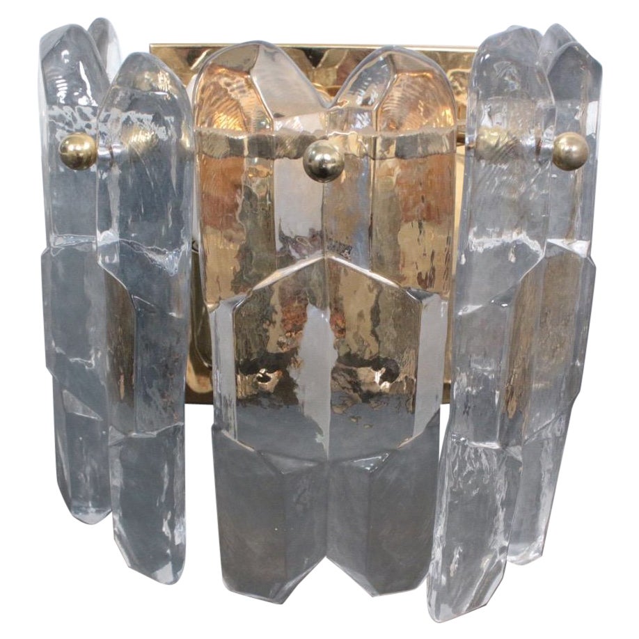 Appliques en cristal Kalmar Palazzo, Vienne, Autriche, 1975