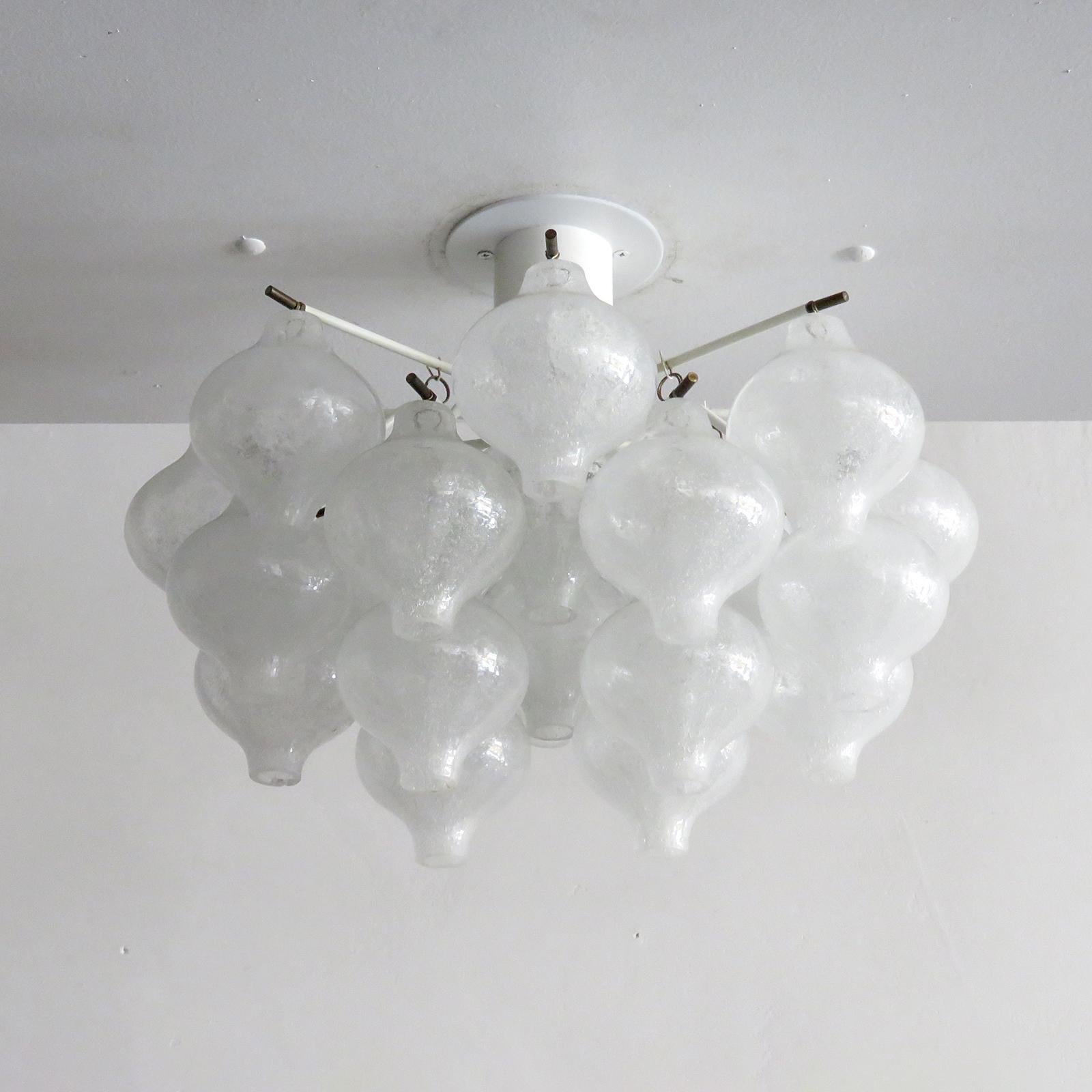 Mid-Century Modern Kalmar ‘Tulipan’ Flush Mount Light, 1960