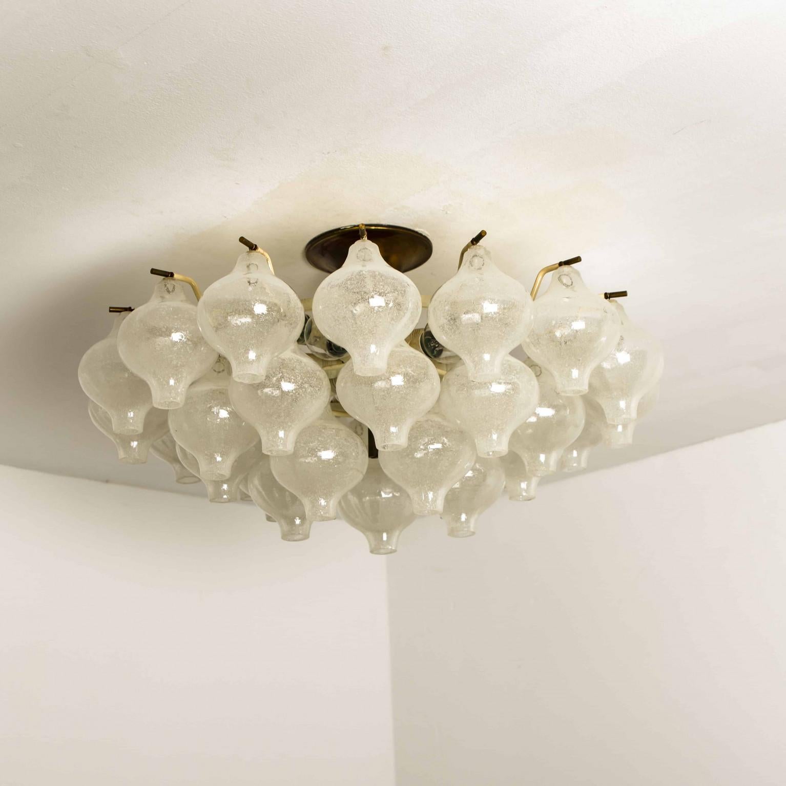 Mid-Century Modern Kalmar 'Tulipan' Light Fixture, 1960s