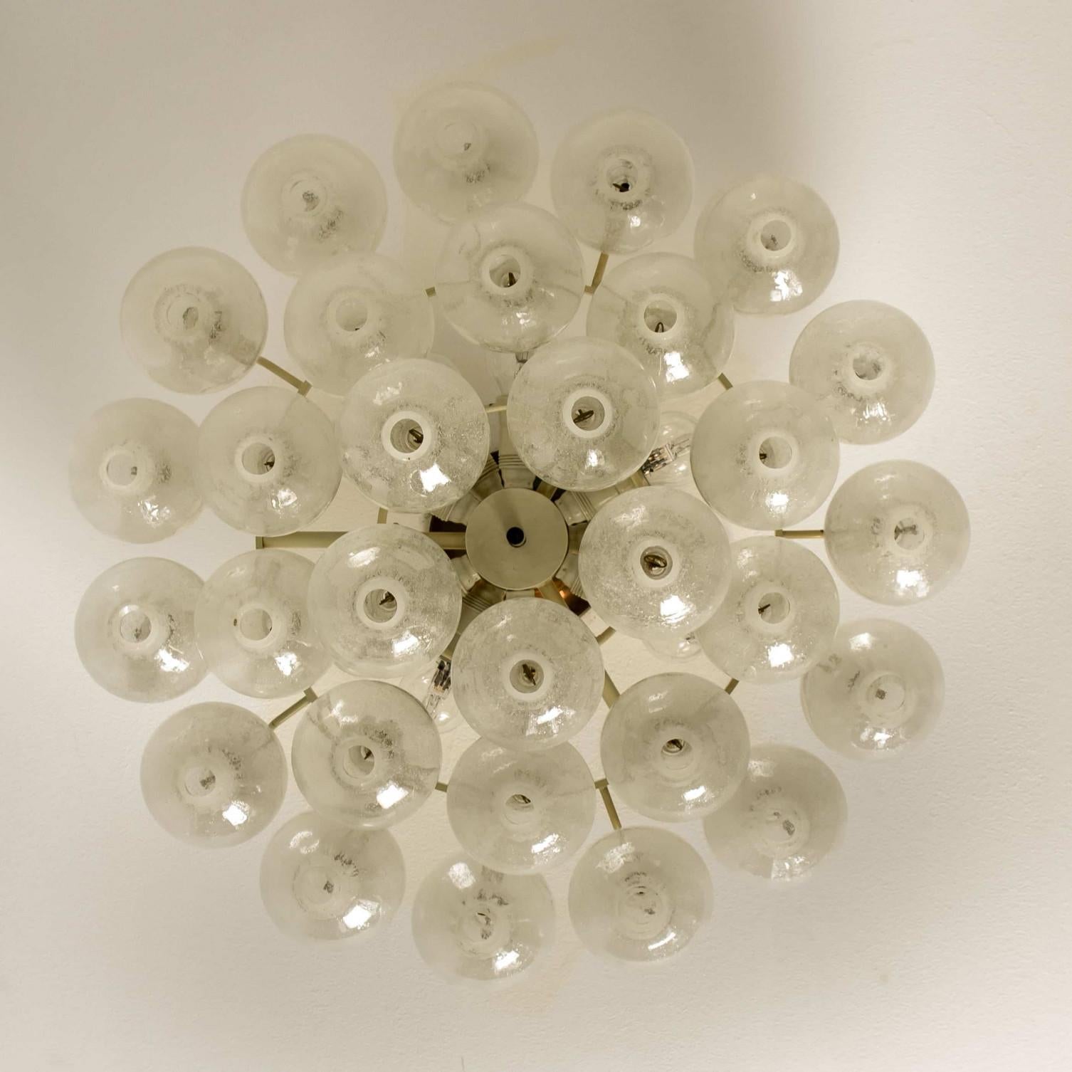 Austrian Kalmar 'Tulipan' Light Fixture, 1960s For Sale