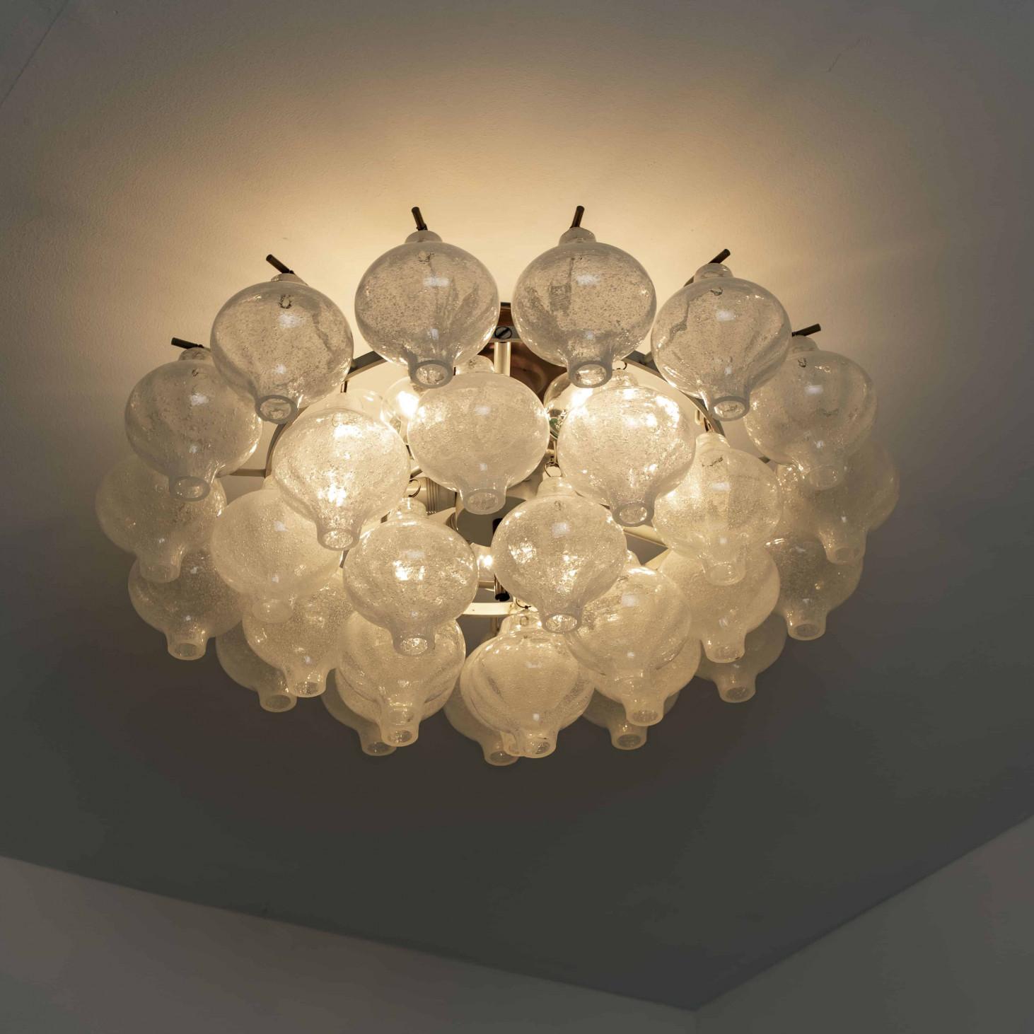 Late 20th Century Kalmar 'Tulipan' Light Fixture, 1960s For Sale