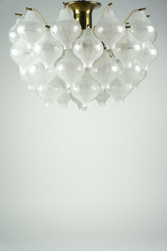 Kalmar Tulipan semi flush mount 1960, Austria