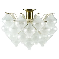 Kalmar Tulipan semi flush mount 1960, Austria