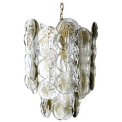 Kalmar Two Tier Crystal Chandelier, Vienna, Austria, 1970