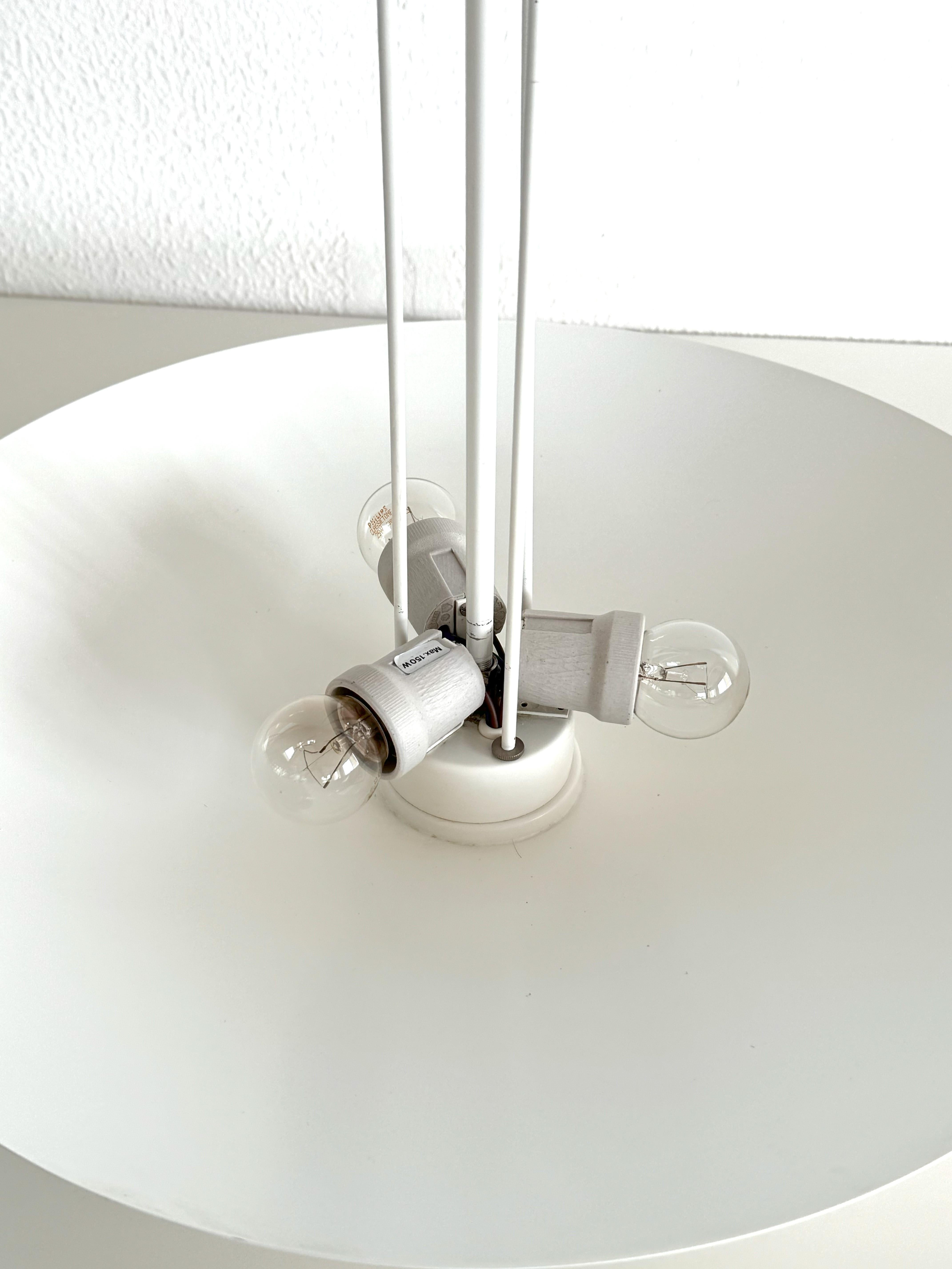 Lampada a sospensione a soffitto Uplight di KALMAR, anni '70, Austria in vendita 3