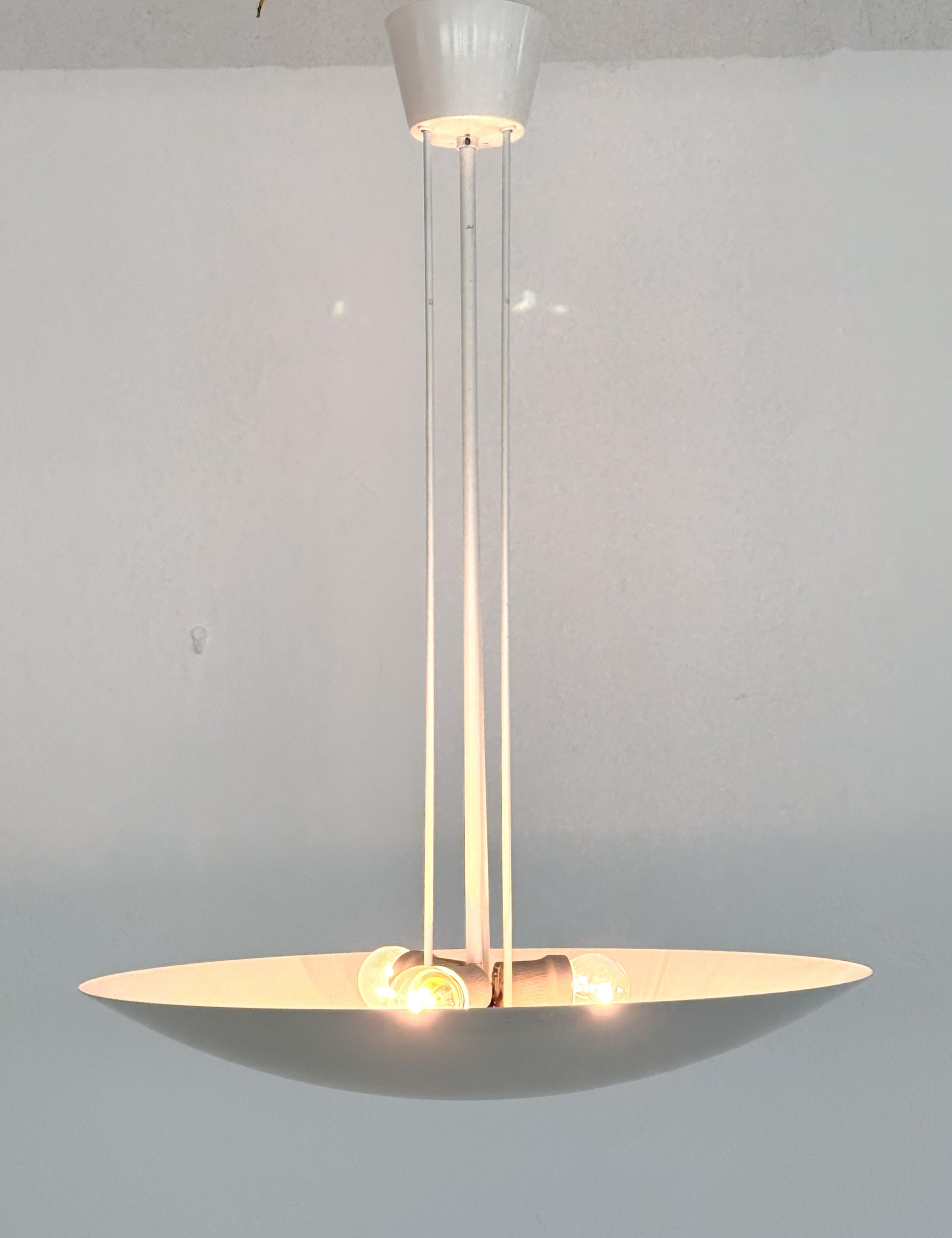 Lampada a sospensione a soffitto Uplight di KALMAR, anni '70, Austria in vendita 9