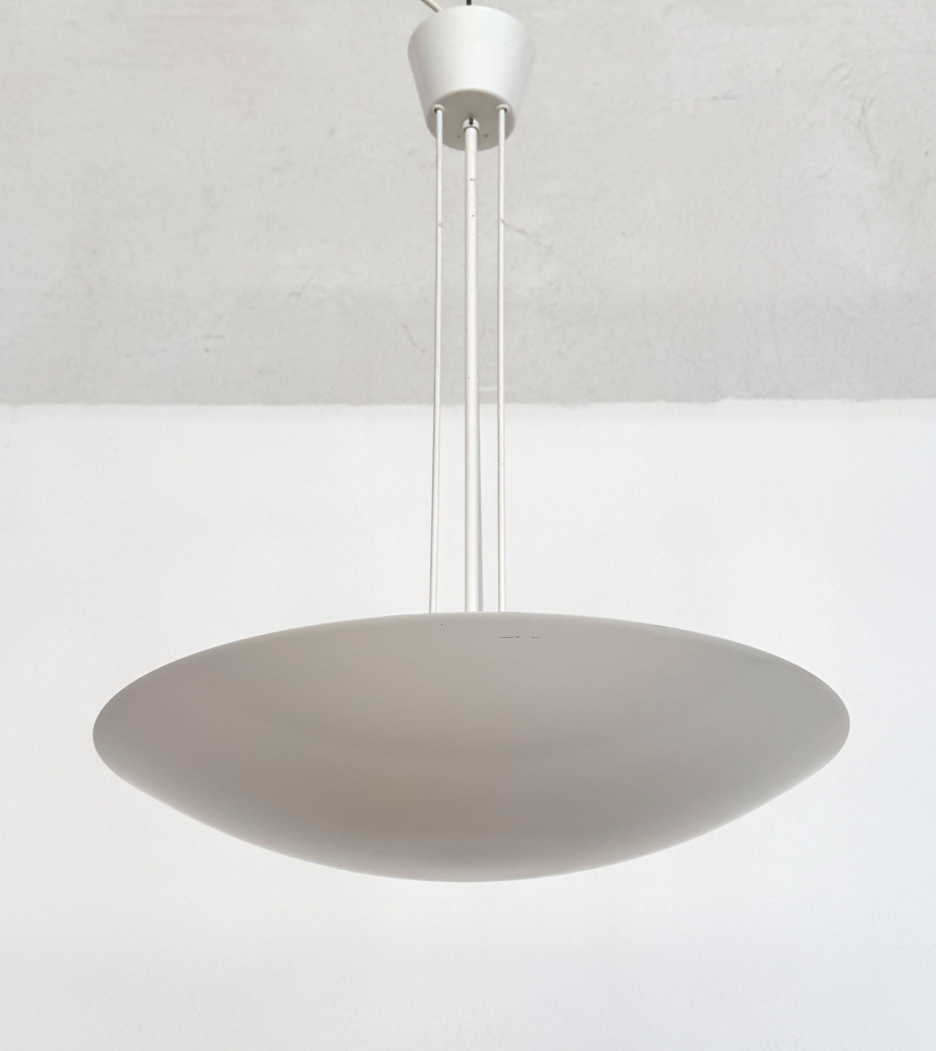 Austriaco Lampada a sospensione a soffitto Uplight di KALMAR, anni '70, Austria in vendita