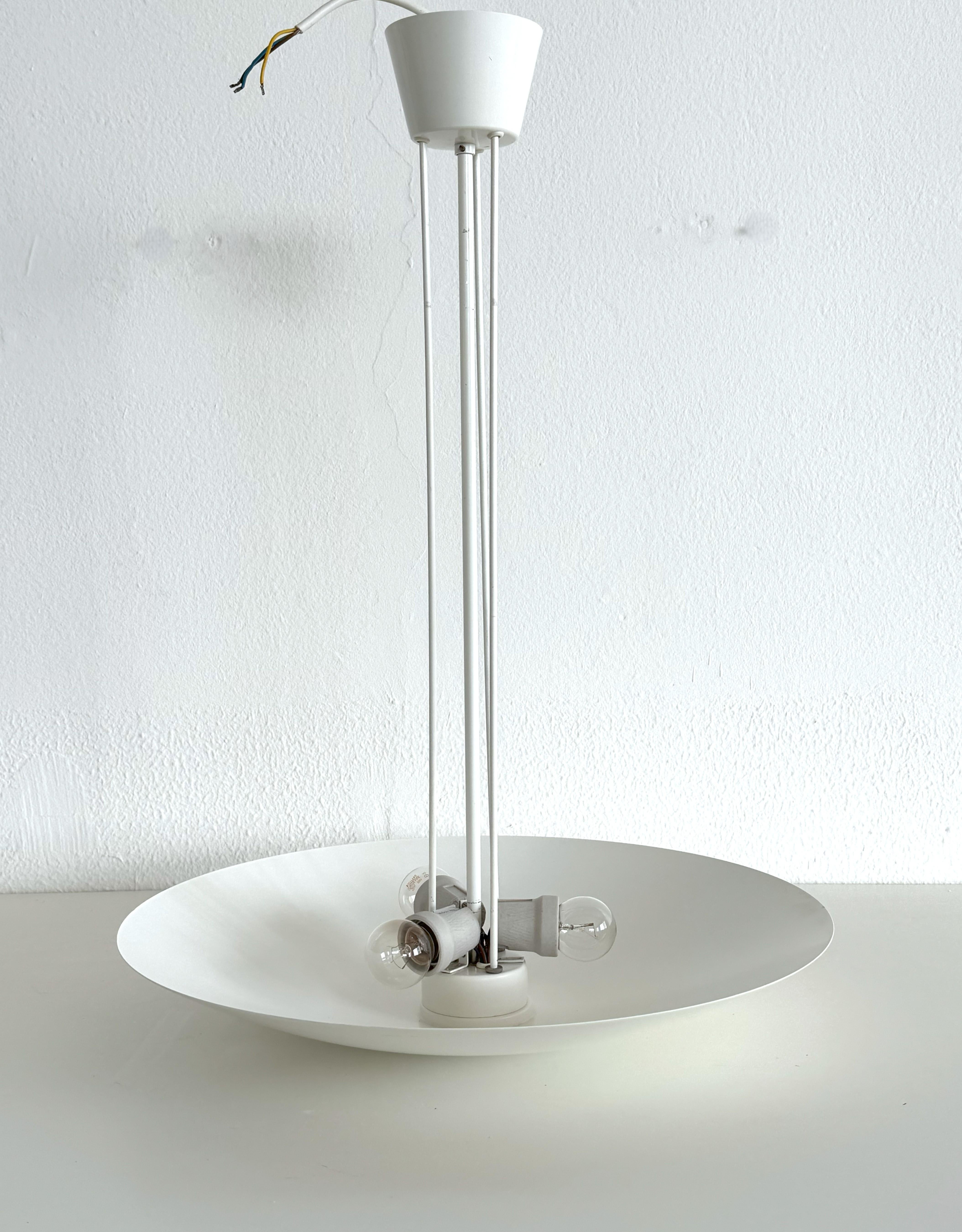 Lampada a sospensione a soffitto Uplight di KALMAR, anni '70, Austria in vendita 1