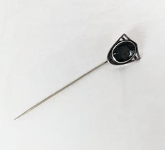 Kalo Arts and Crafts Bloodstone Stickpin