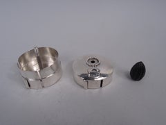 Kalo Handwerker Hand-gehämmert Sterling Silber Briefmarken Box