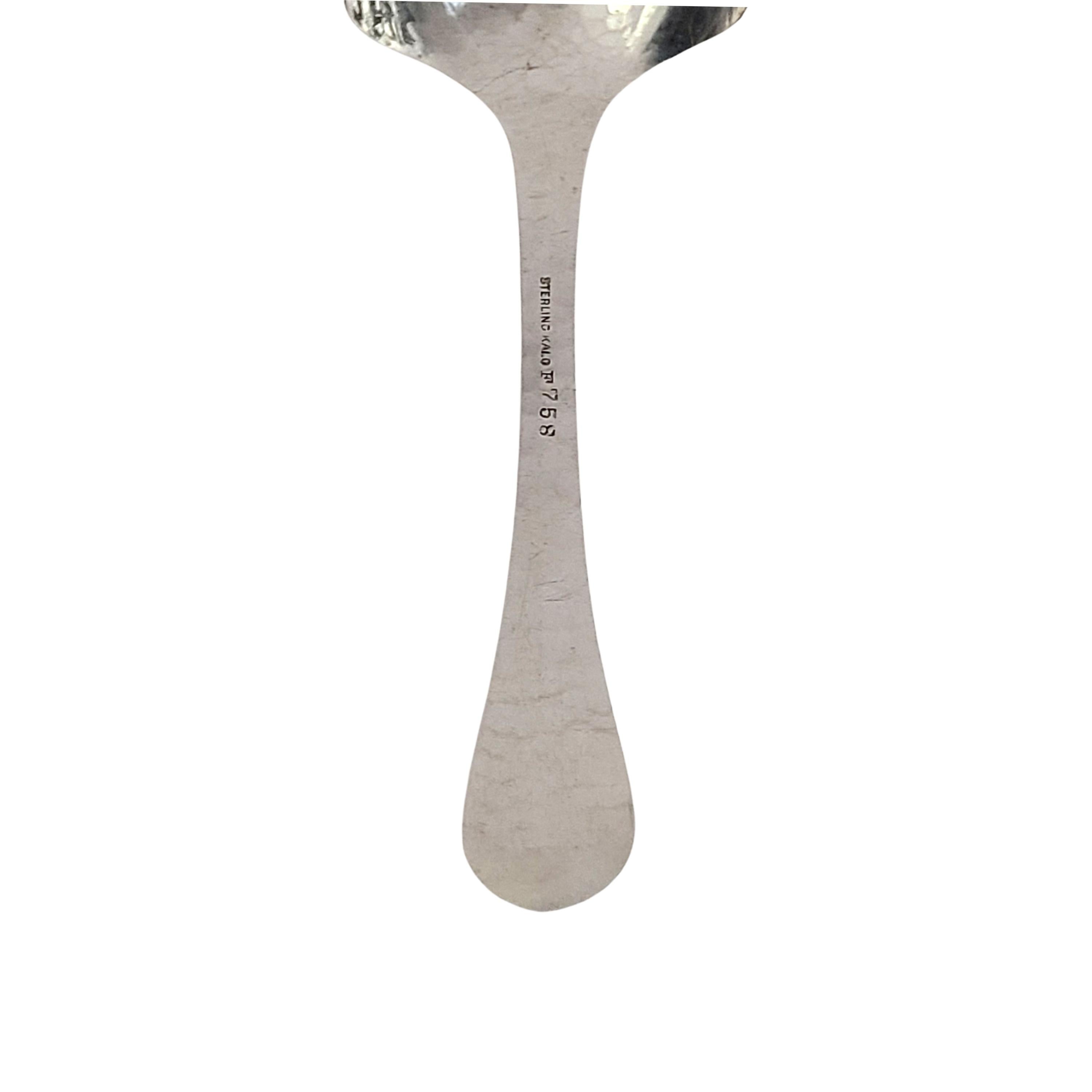 Kalo Hammered Sterling Silver Jelly/Pie Server 1
