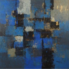 Look Up At Your North Star, Mixed Media on Canvas