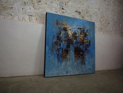 Flowing Peace, Painting, Acrylic on Canvas