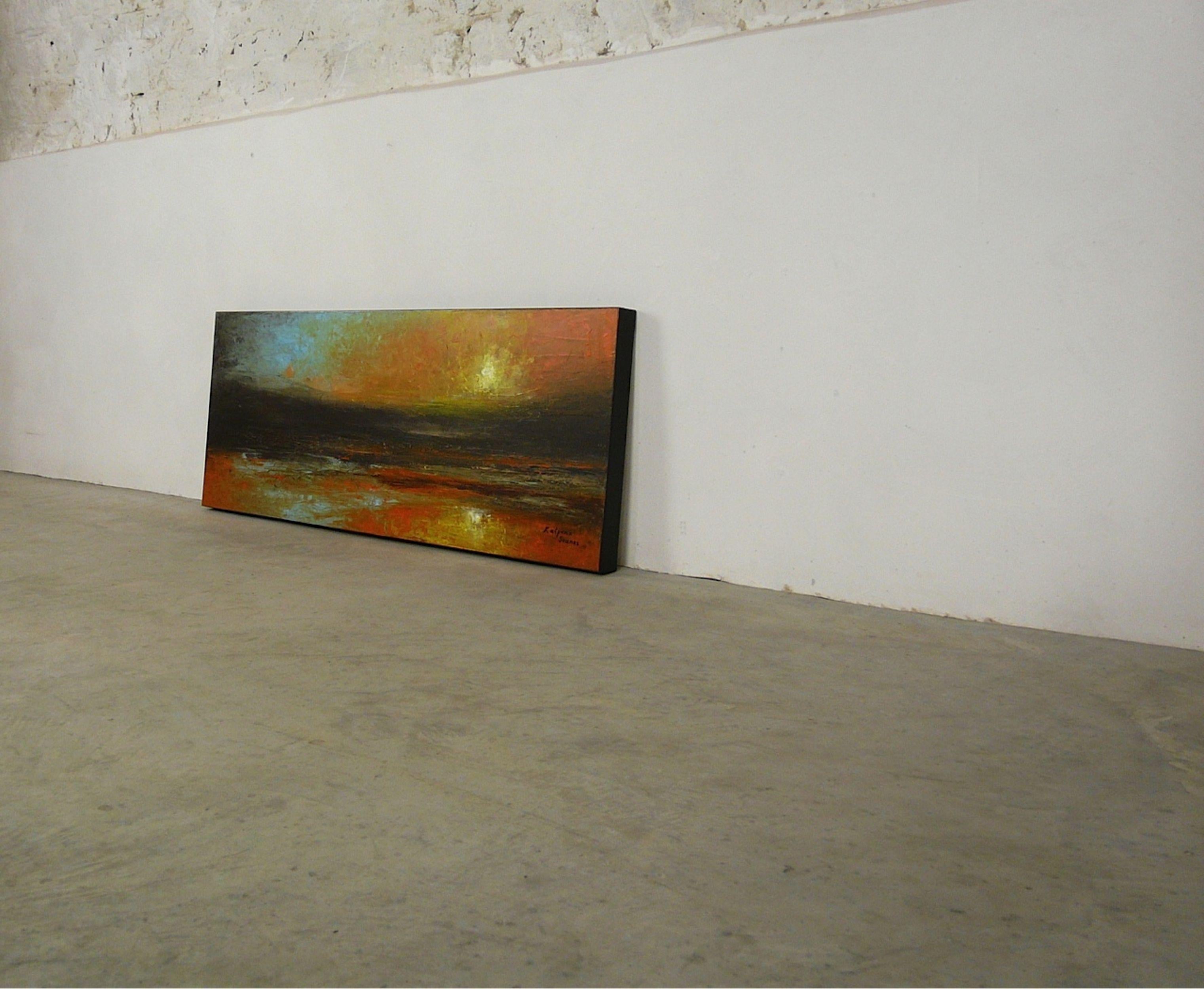 Lost Shore, Painting, Oil on Canvas For Sale 1