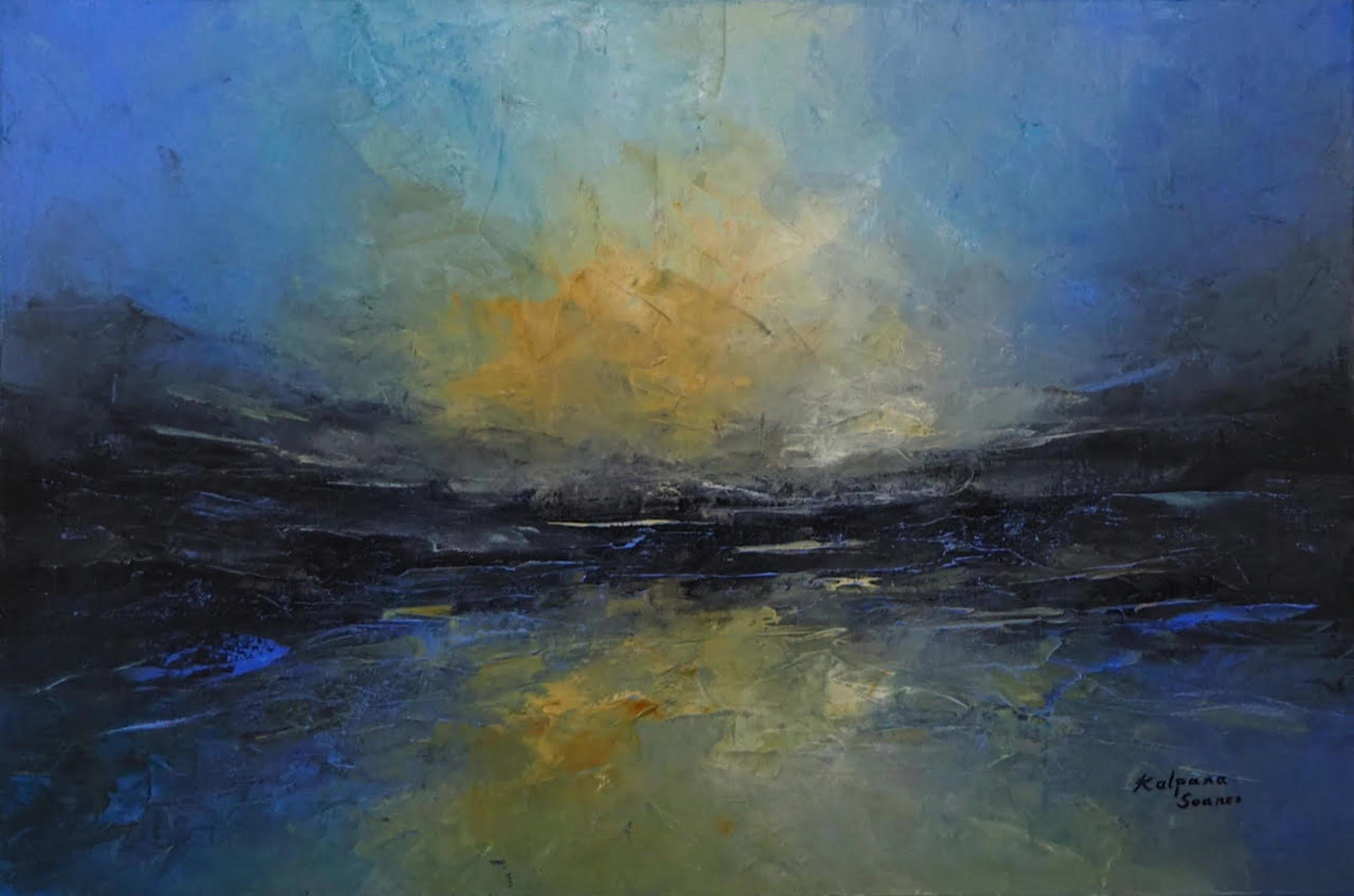 Through The Storm And Back, Painting, Oil on Canvas