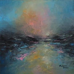Water Moon, Painting, Oil on Canvas