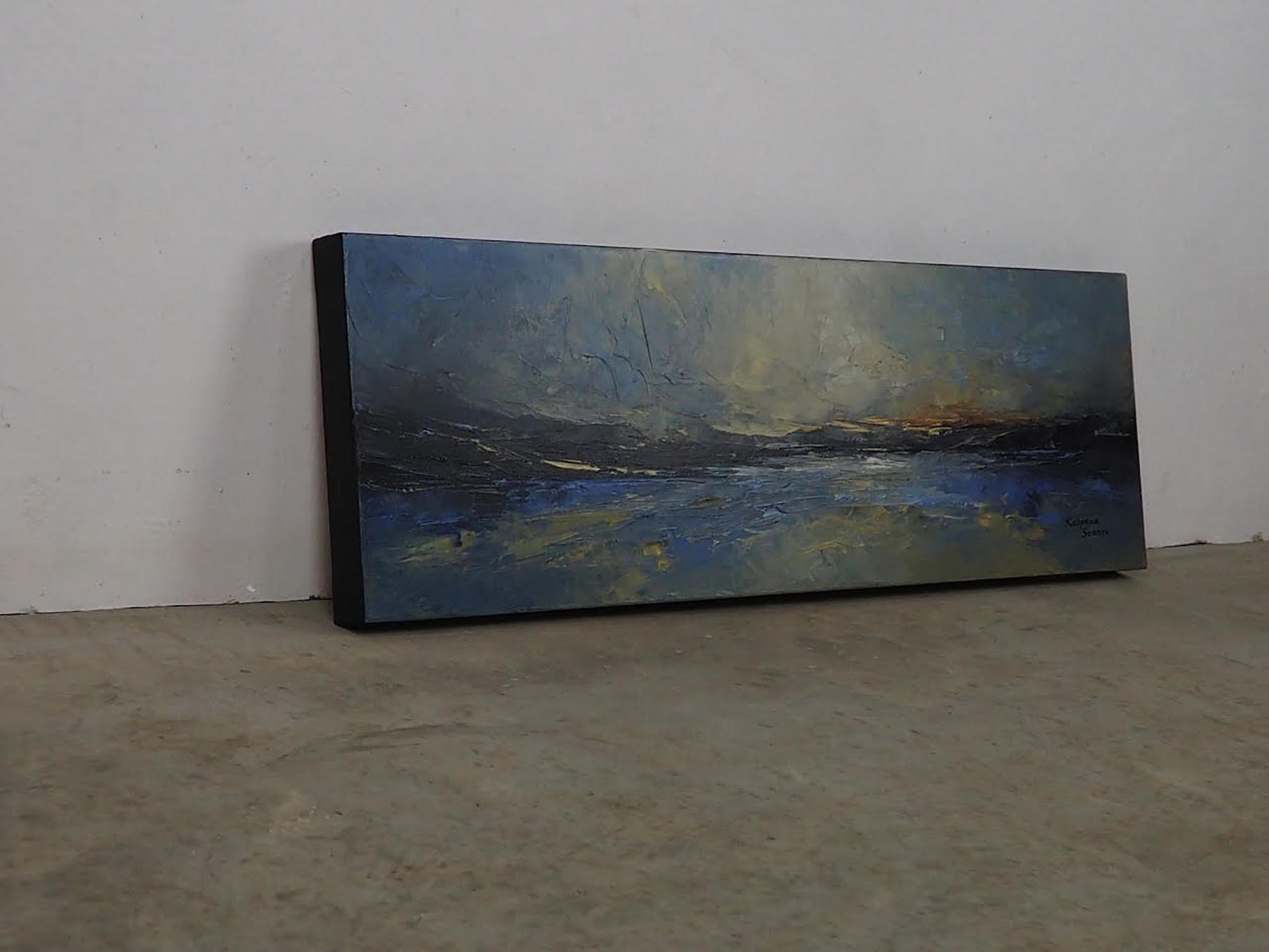 Winter Sunshine, Painting, Oil on Canvas For Sale 1