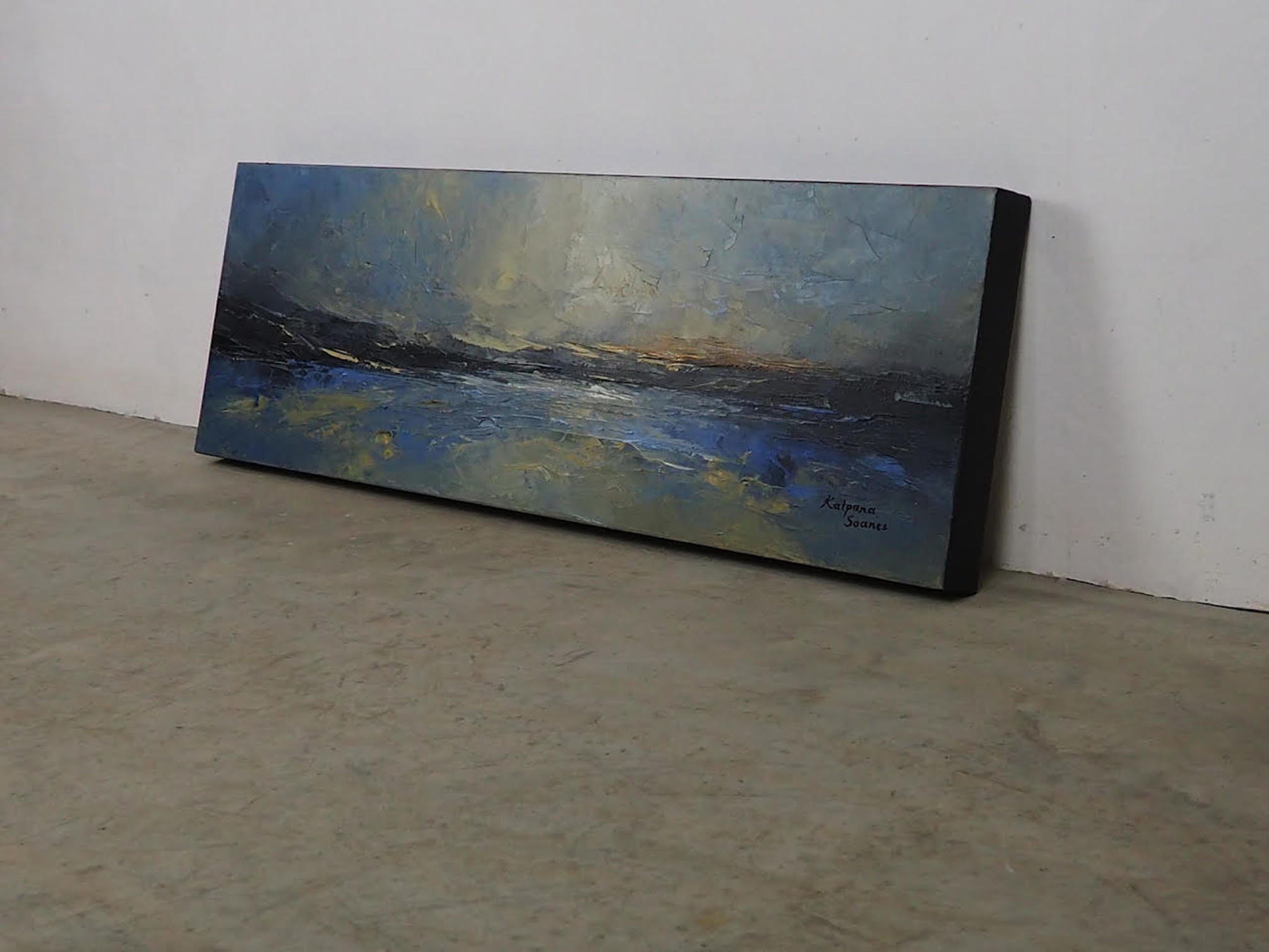 Winter Sunshine, Painting, Oil on Canvas For Sale 2