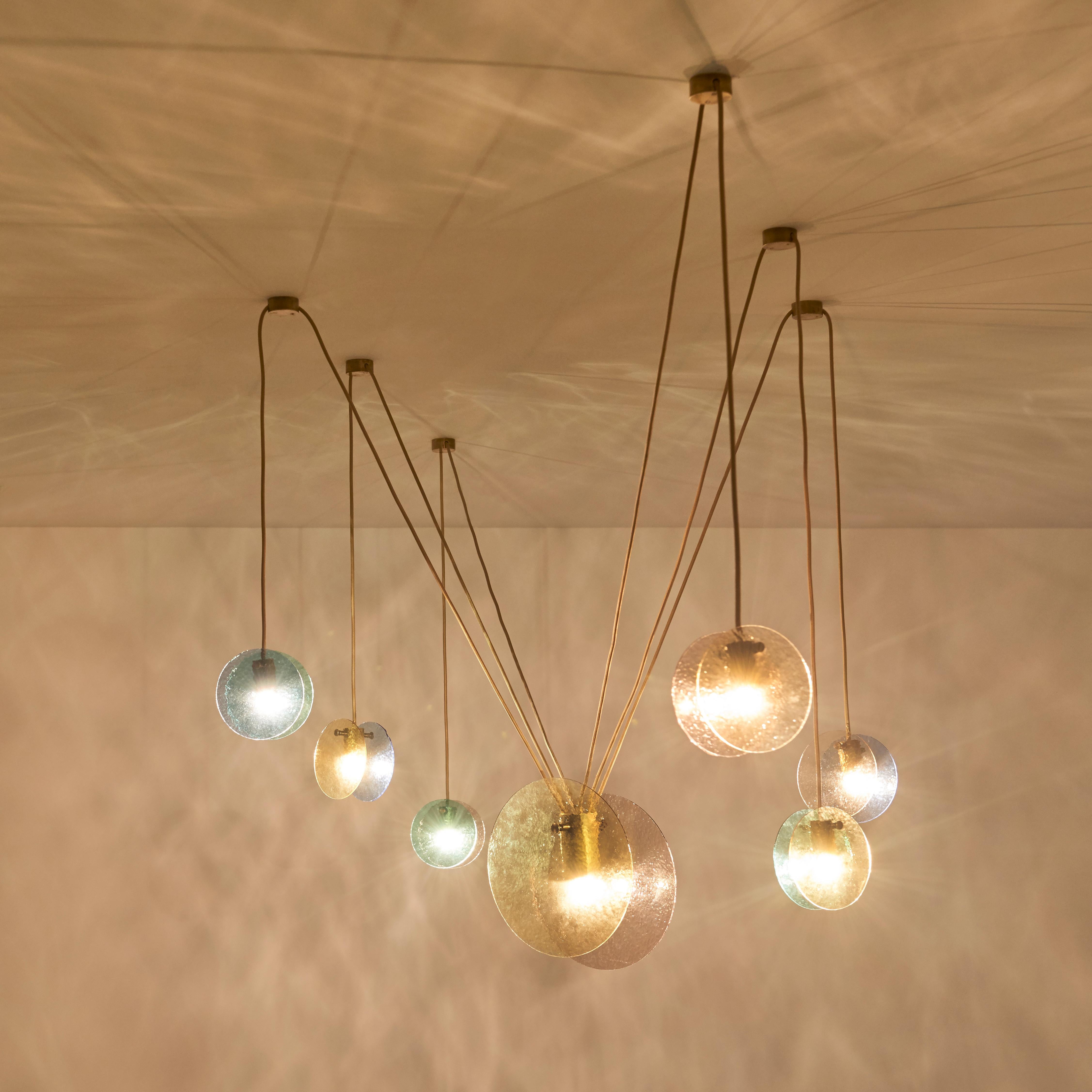 Kalupso 6 Satellites Ceiling Light by Moure Studio In New Condition For Sale In Geneve, CH